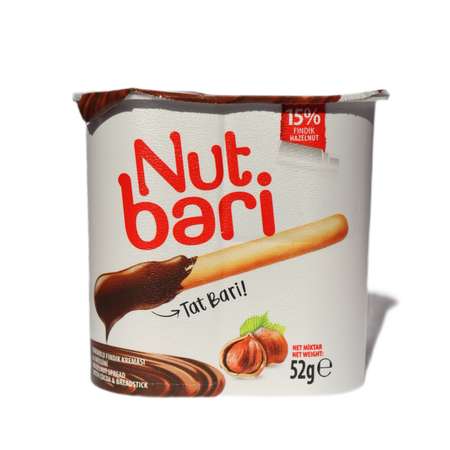 Набор 52г Nut Bari Фундуковая паста с какао и хлебными палочками