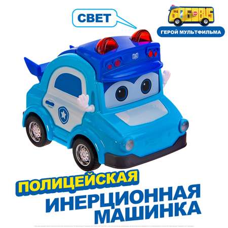 Полицейская машина GoGo Bus голубой