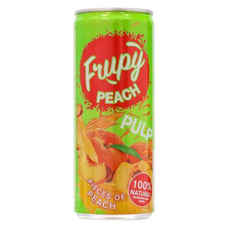 Напиток сокосодержащий FRUPY Персик с кусочками фруктов 250 мл