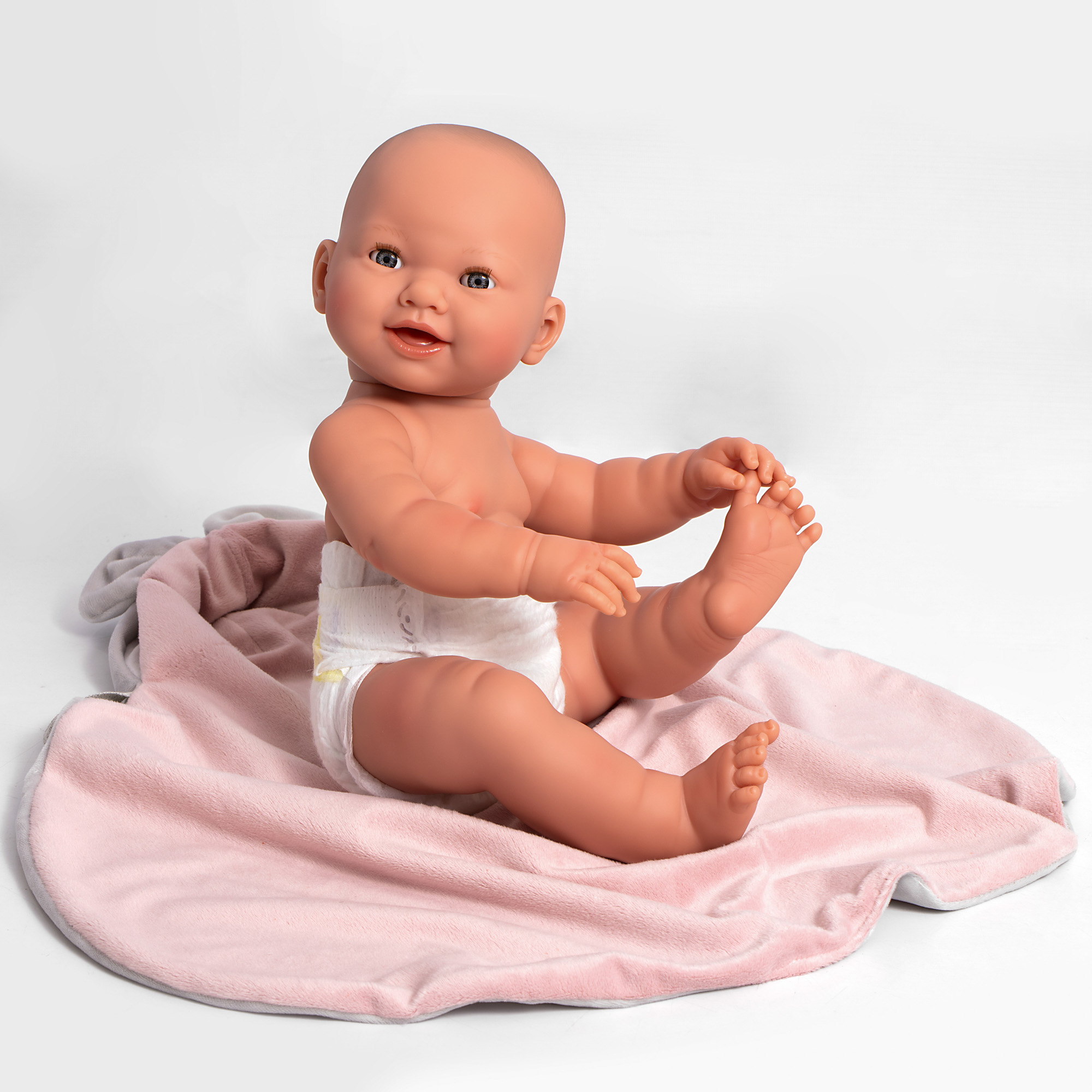 Кукла-пупс Antonio Juan Реборн интерактивная Мия Мария мышонок 42 см 50392 - фото 6
