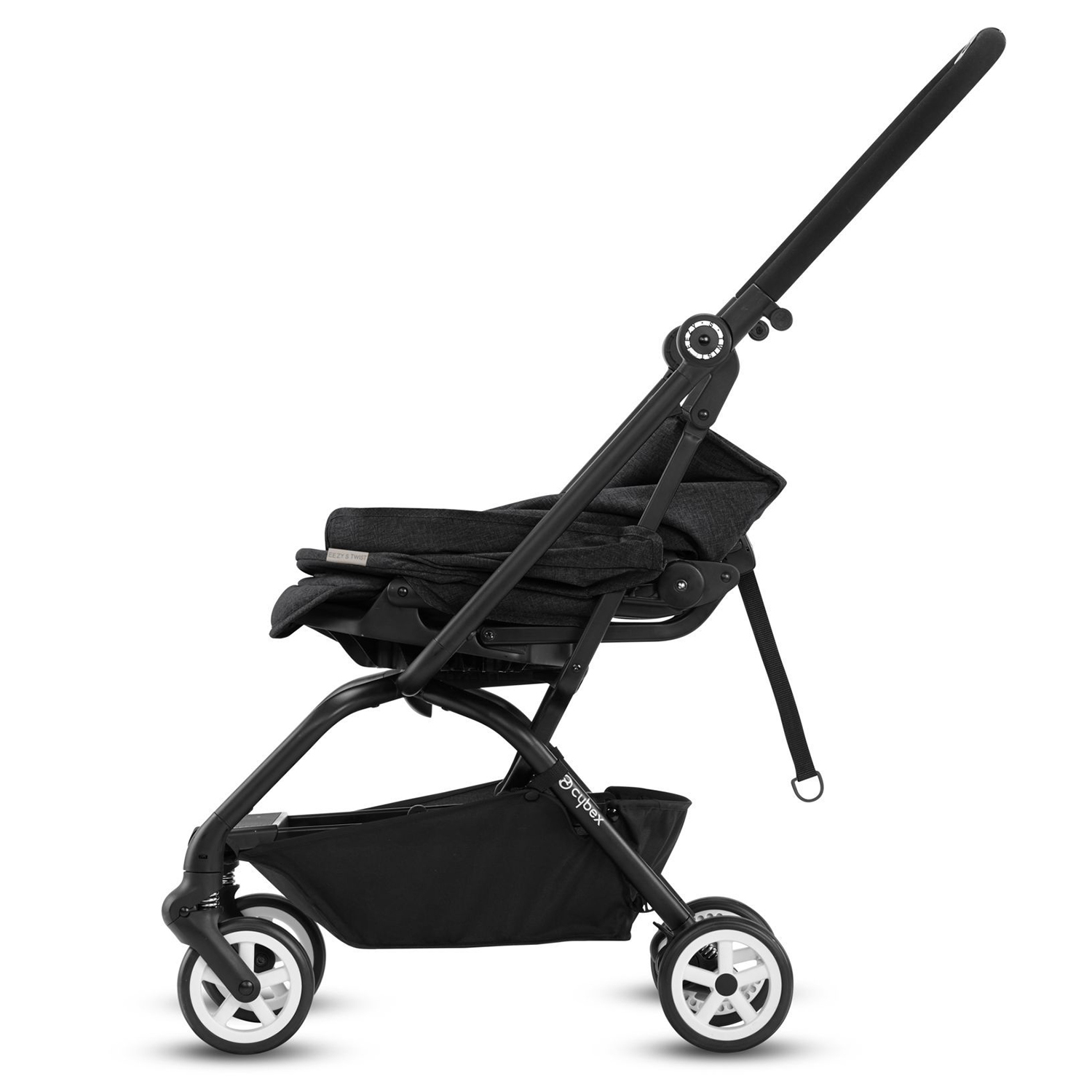 Коляска Cybex Eezy S Twist Lavastone Black - фото 5