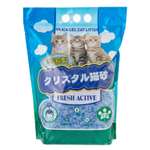 Наполнитель для кошек Hakase Arekkusu Fresh Active силикагелевый впитывающий 7.6л