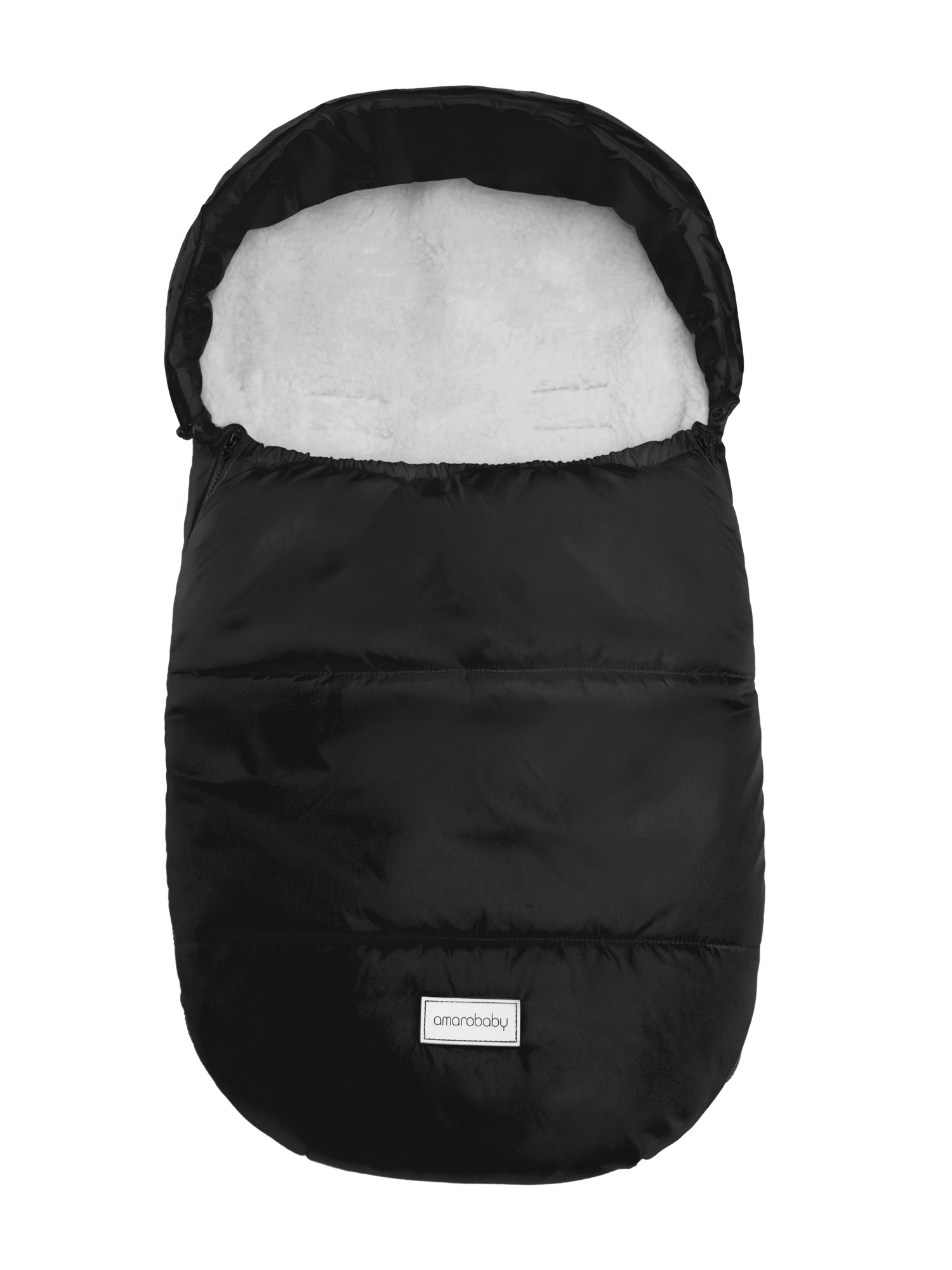 Конверт Amarobaby Snowy Travel Черный AMARO-6102-STC - фото 12