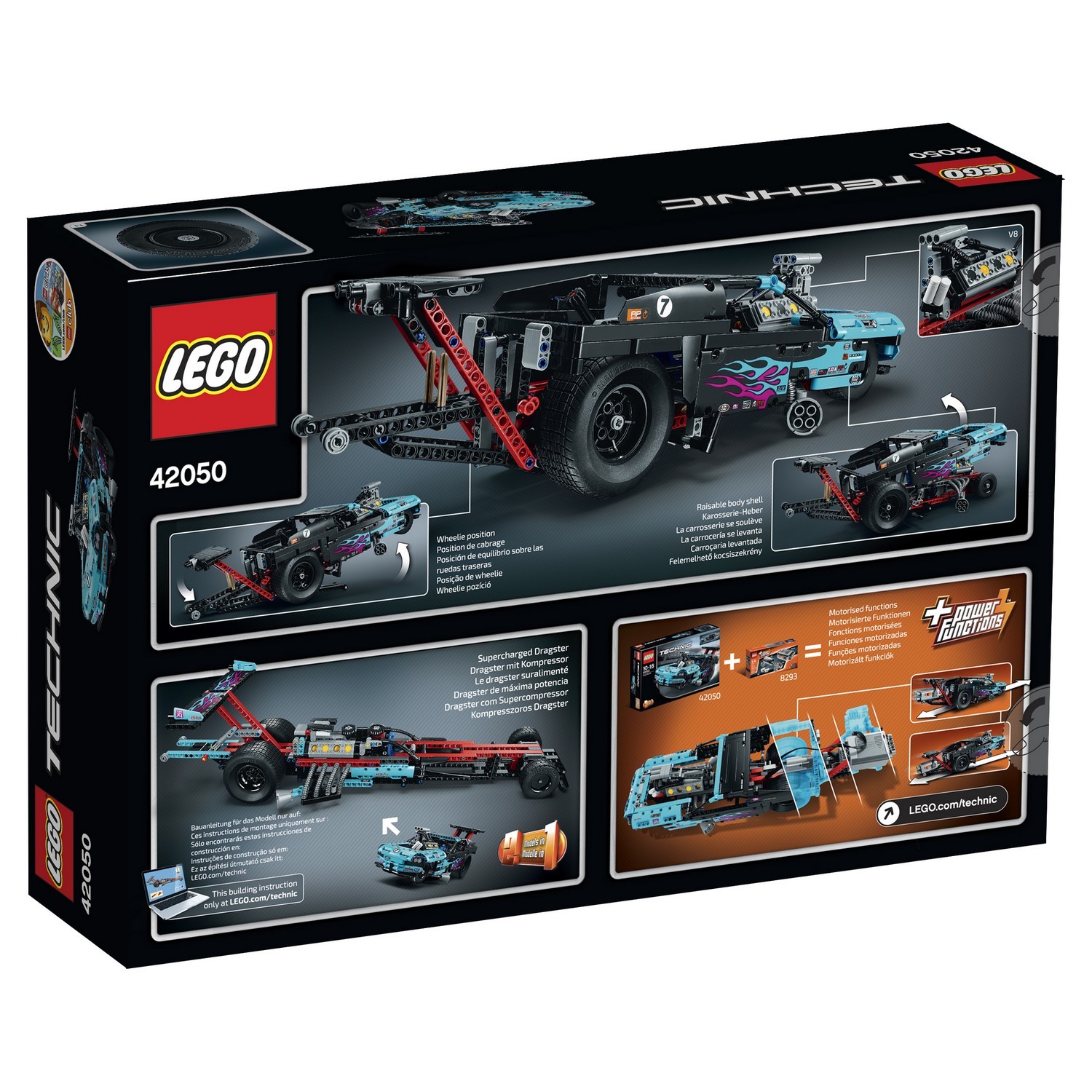 Dragster de lego sale