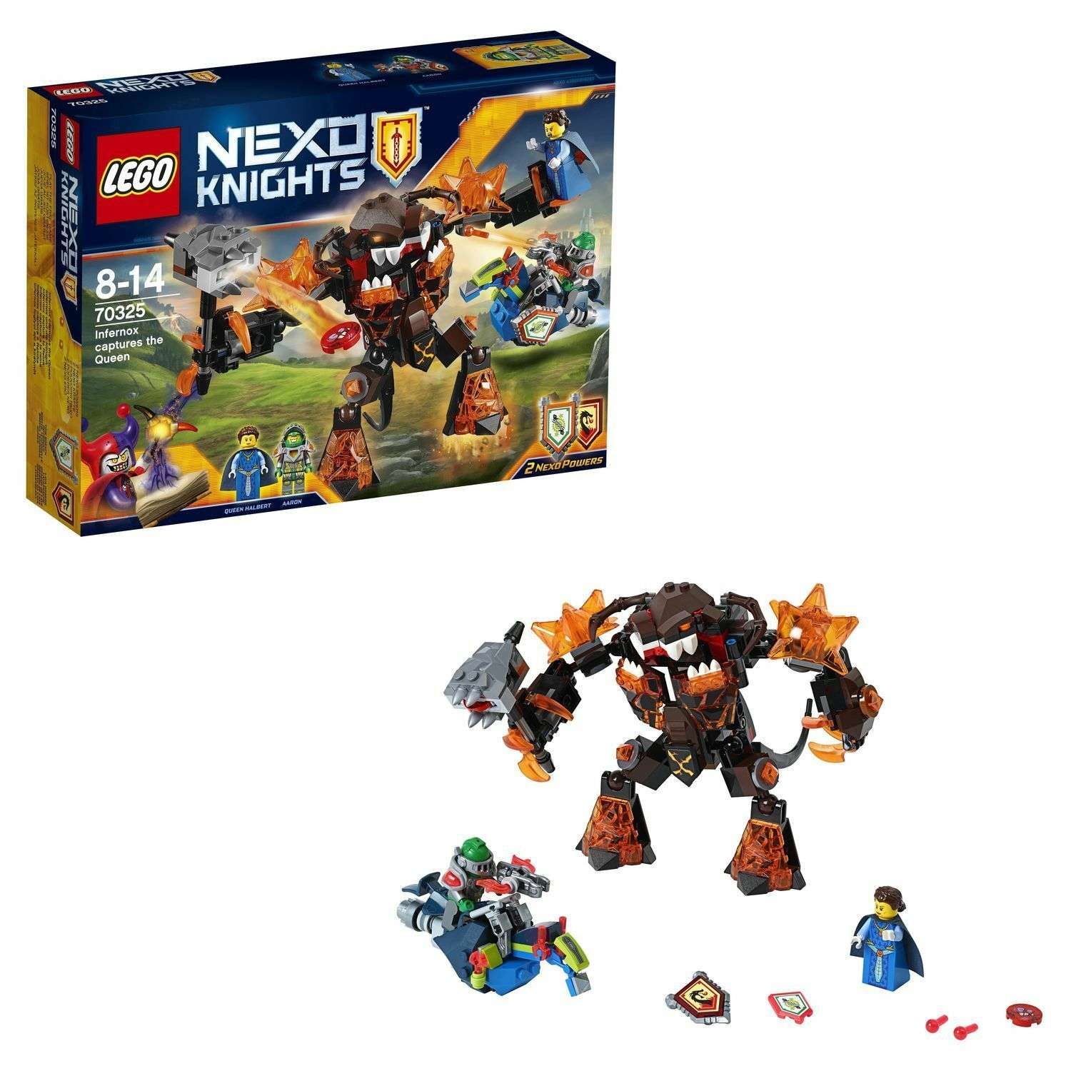 Конструктор LEGO Nexo Knights Инфернокс похищает королеву (70325) - фото 1
