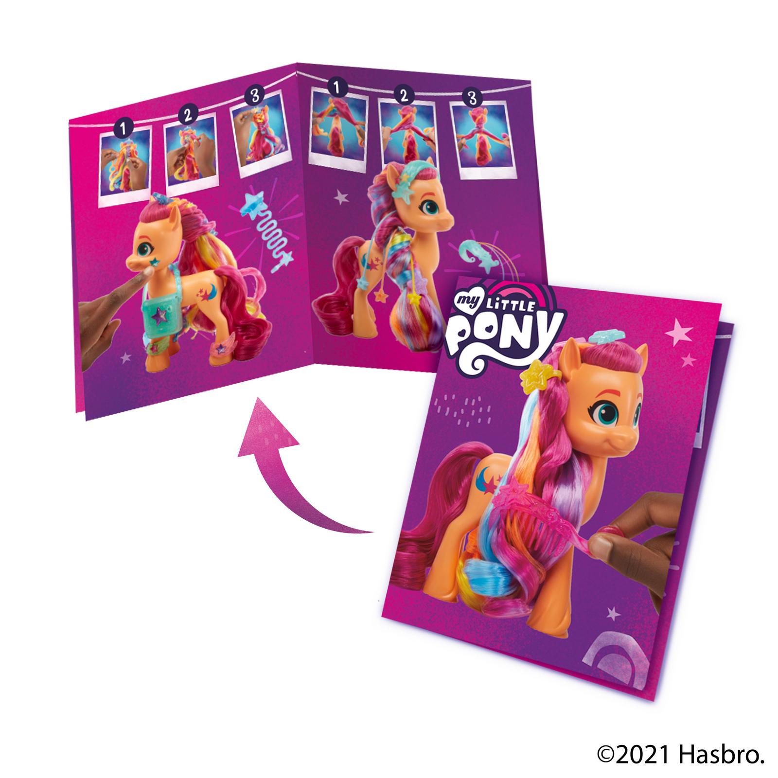 Игрушка My Little Pony Пони фильм Радужные волосы Санни F17945L0 - фото 6