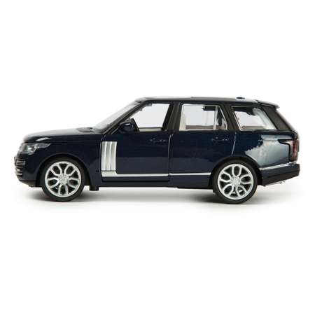 Машинка Mobicaro 1:34 2013 Range Rover Серебристо-синяя 68357