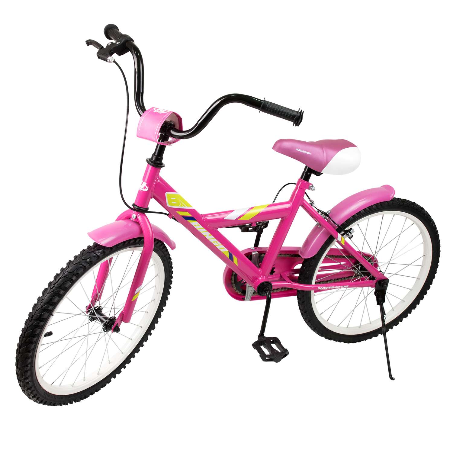 Детский Велосипед Navigator Bingo колеса 20 дюймов розовый - фото 2