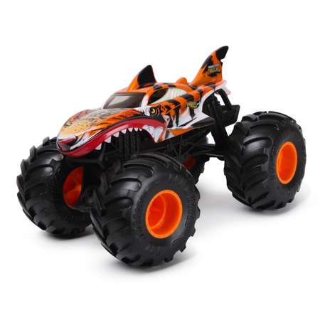 Машинка Hot Wheels Monster Trucks 1:24 Тигровая акула GCX21