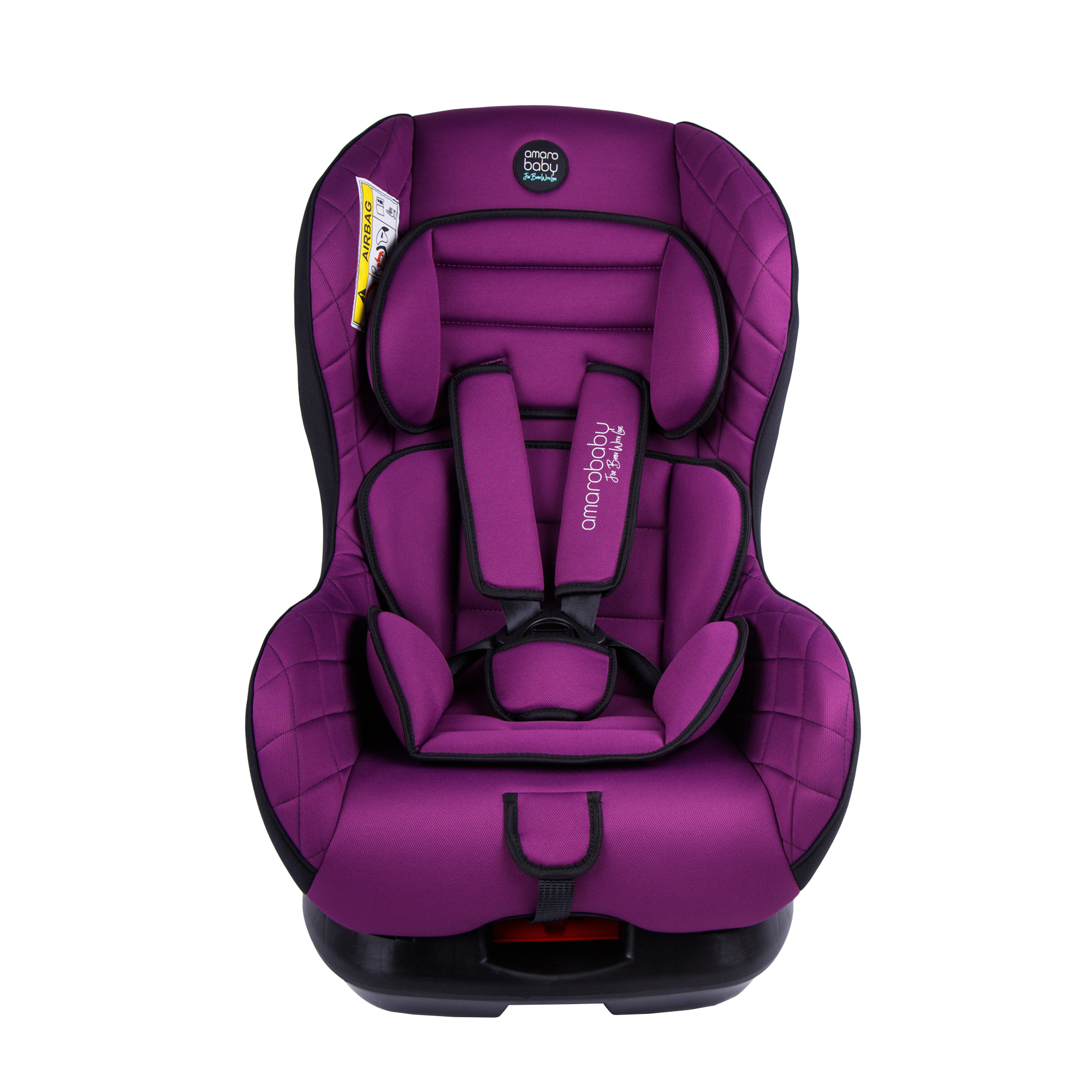 Автокресло Amarobaby Safety 0+/I Фиолетовый - фото 1