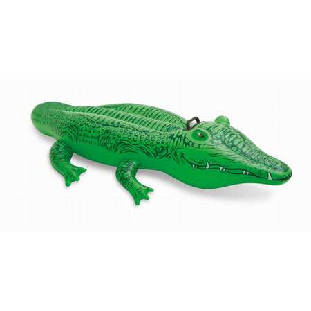 Надувная игрушка INTEX для плавания Крокодил 203х114 см от 3 лет