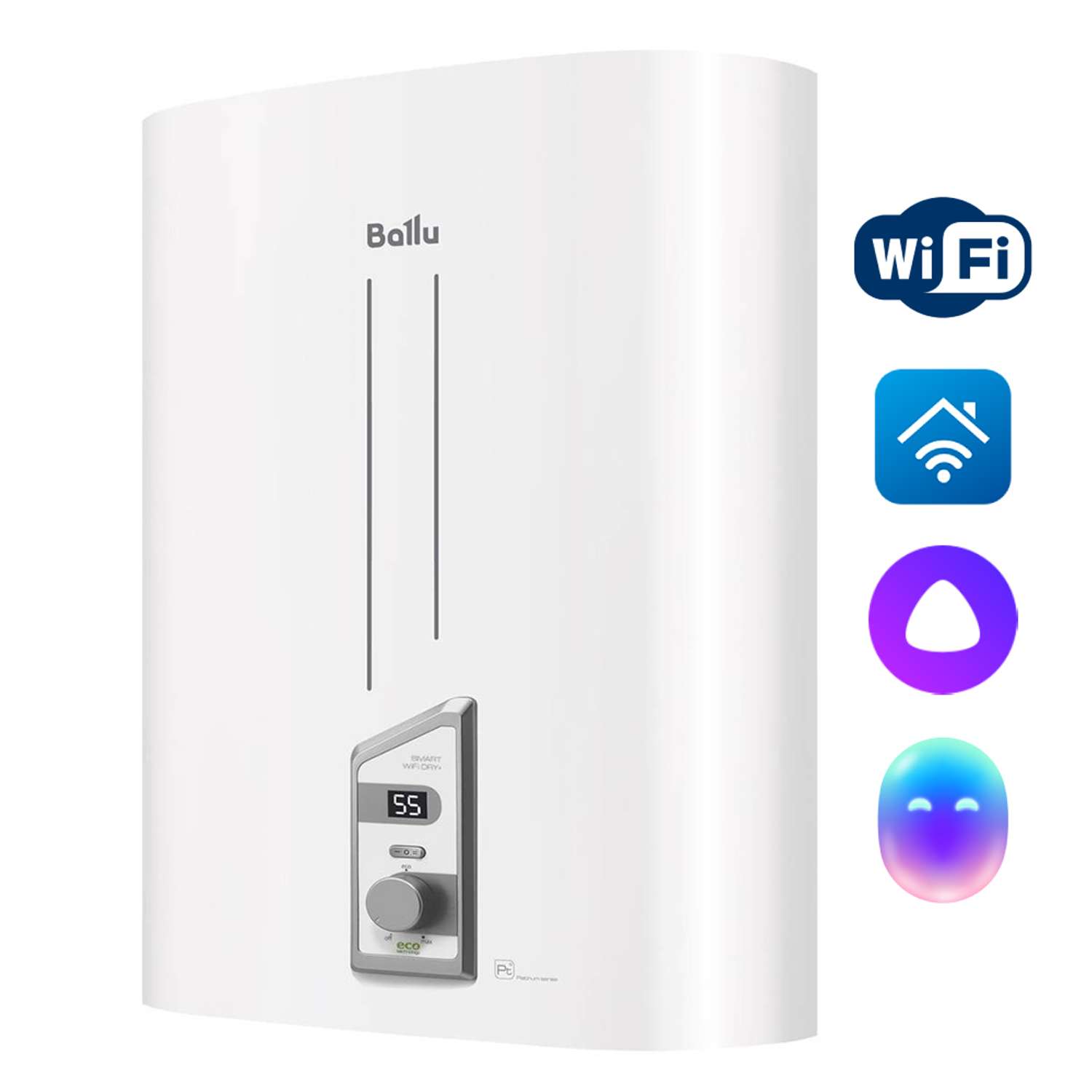 Водонагреватель Ballu BWH/S 30 Smart WiFi Dry+ - фото 1
