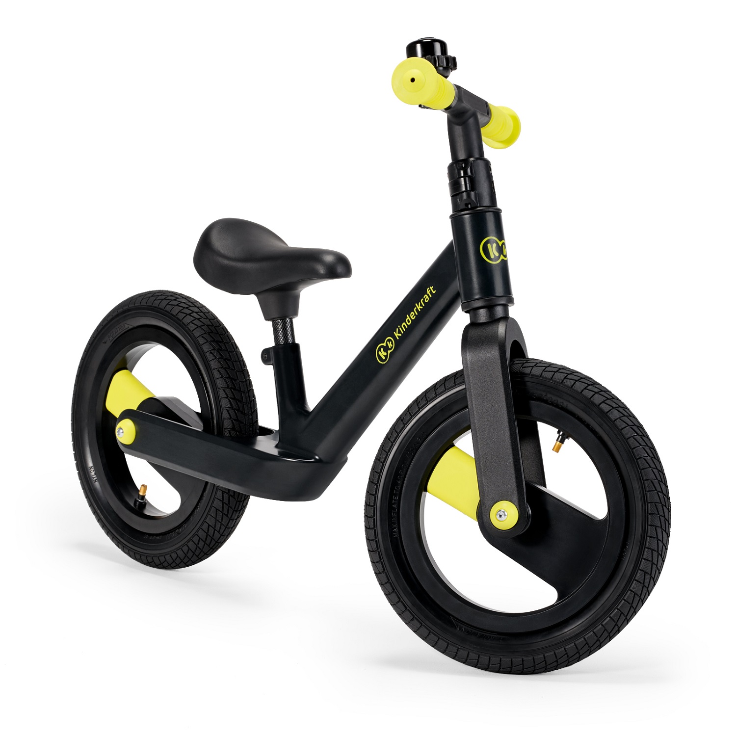 Беговел Kinderkraft Goswift Black volt - фото 2