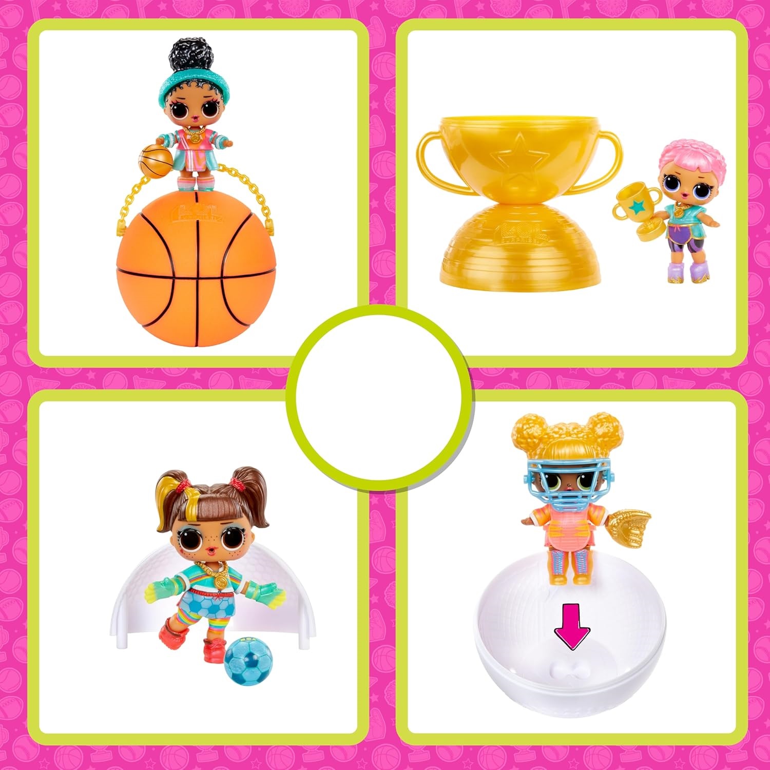 Игрушка L.O.L. Surprise! Loves All Star Sports Vault Tot в непрозрачной упаковке Сюрприз 523994 - фото 7