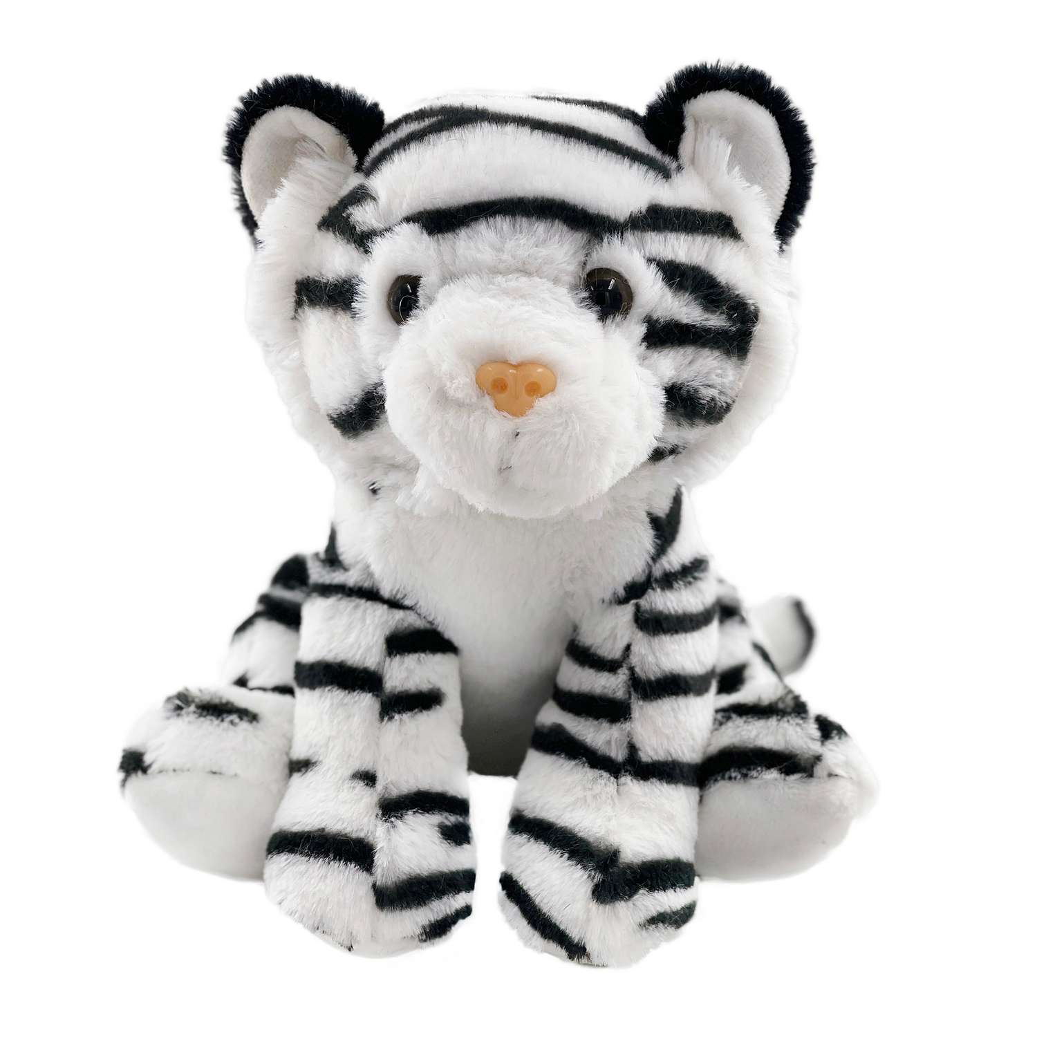 Мягкая игрушка Fluffy Family Тигр 25 см Снежный - фото 1