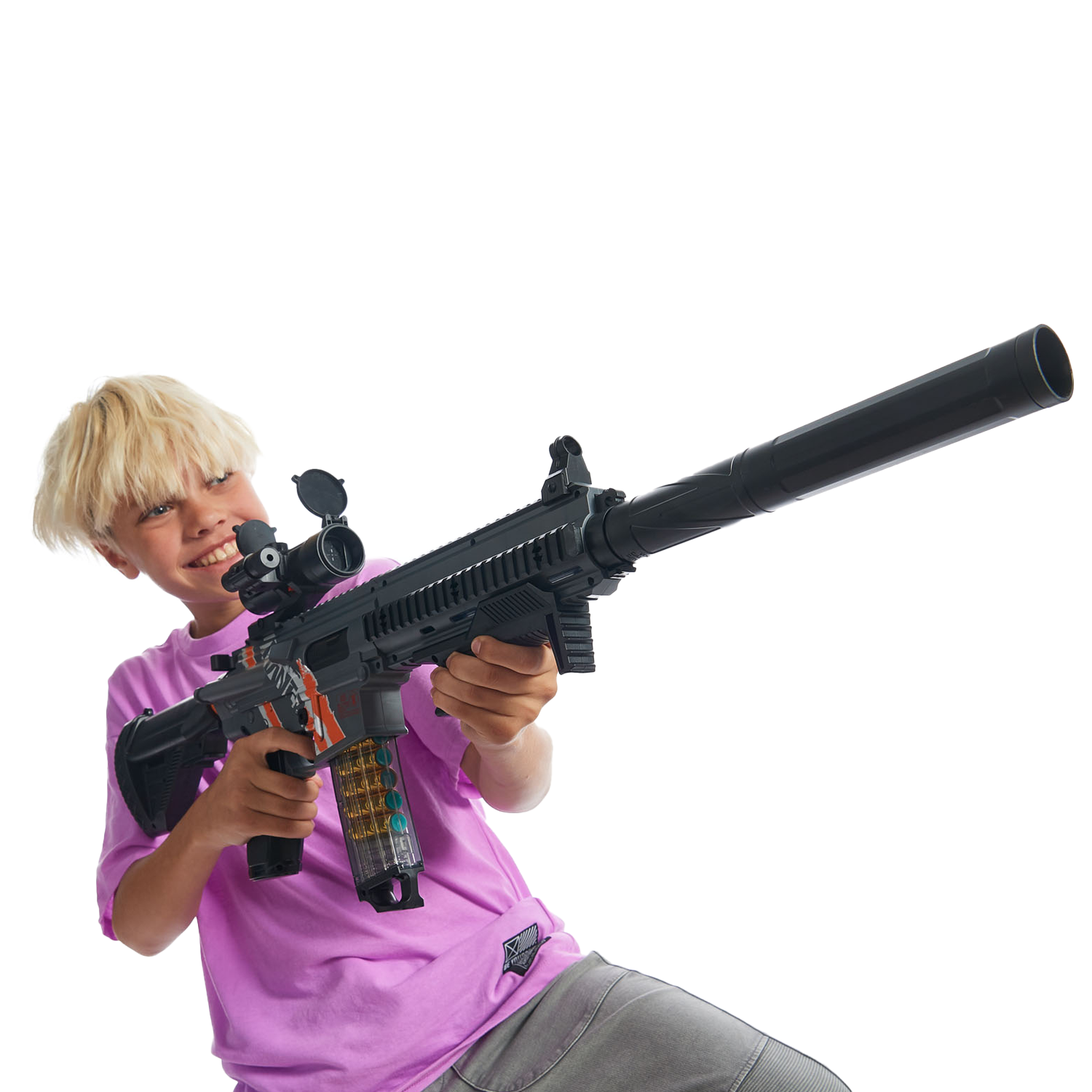 Бластер Fungun Штурмовая винтовка с выбросом гильз GE168884 - фото 4