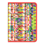Папка для тетрадей ErichKrause Random Tetris на молнии пластиковая А4 52834