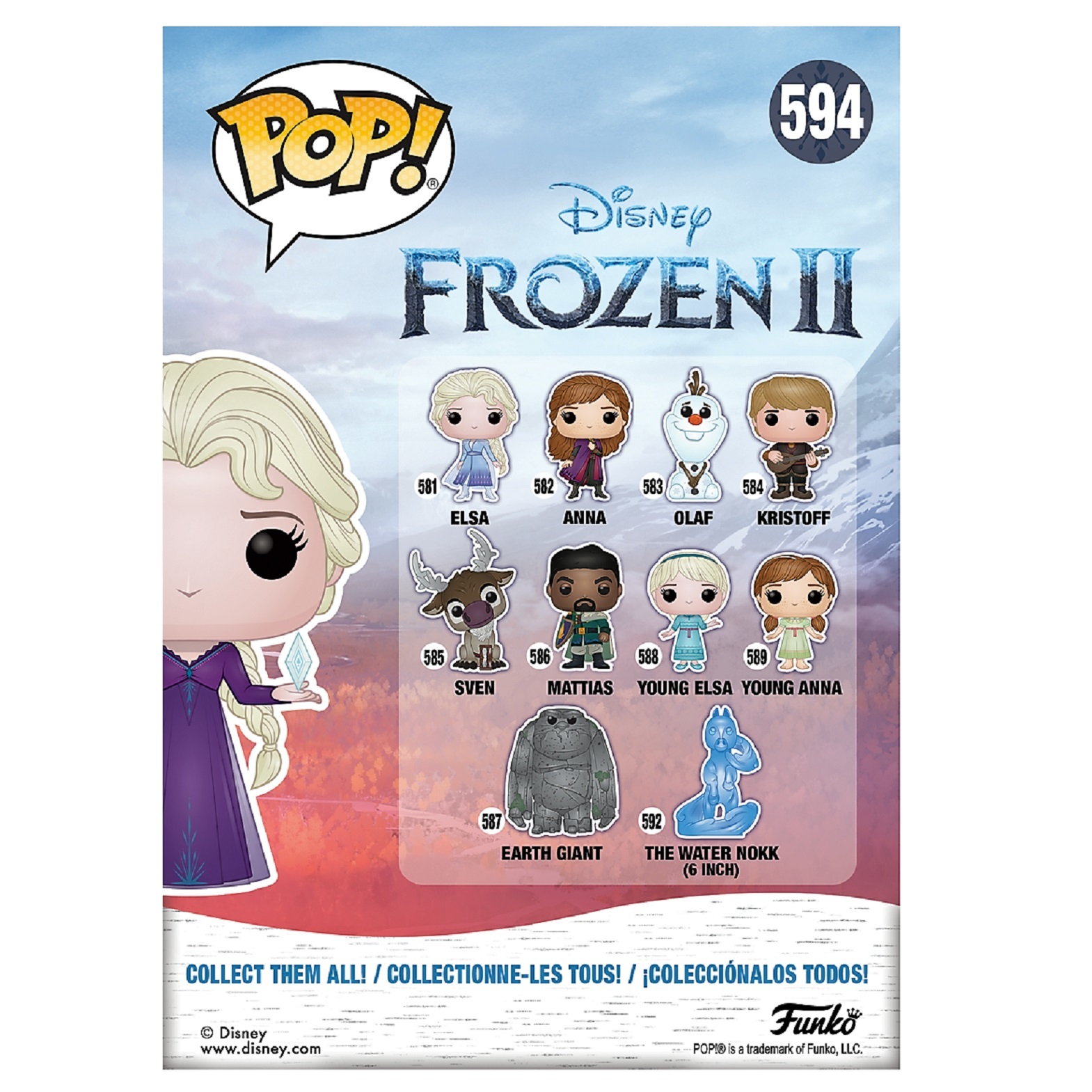 Игрушка Funko Pop Disney Frozen 2 Elsa Fun254939 - фото 6