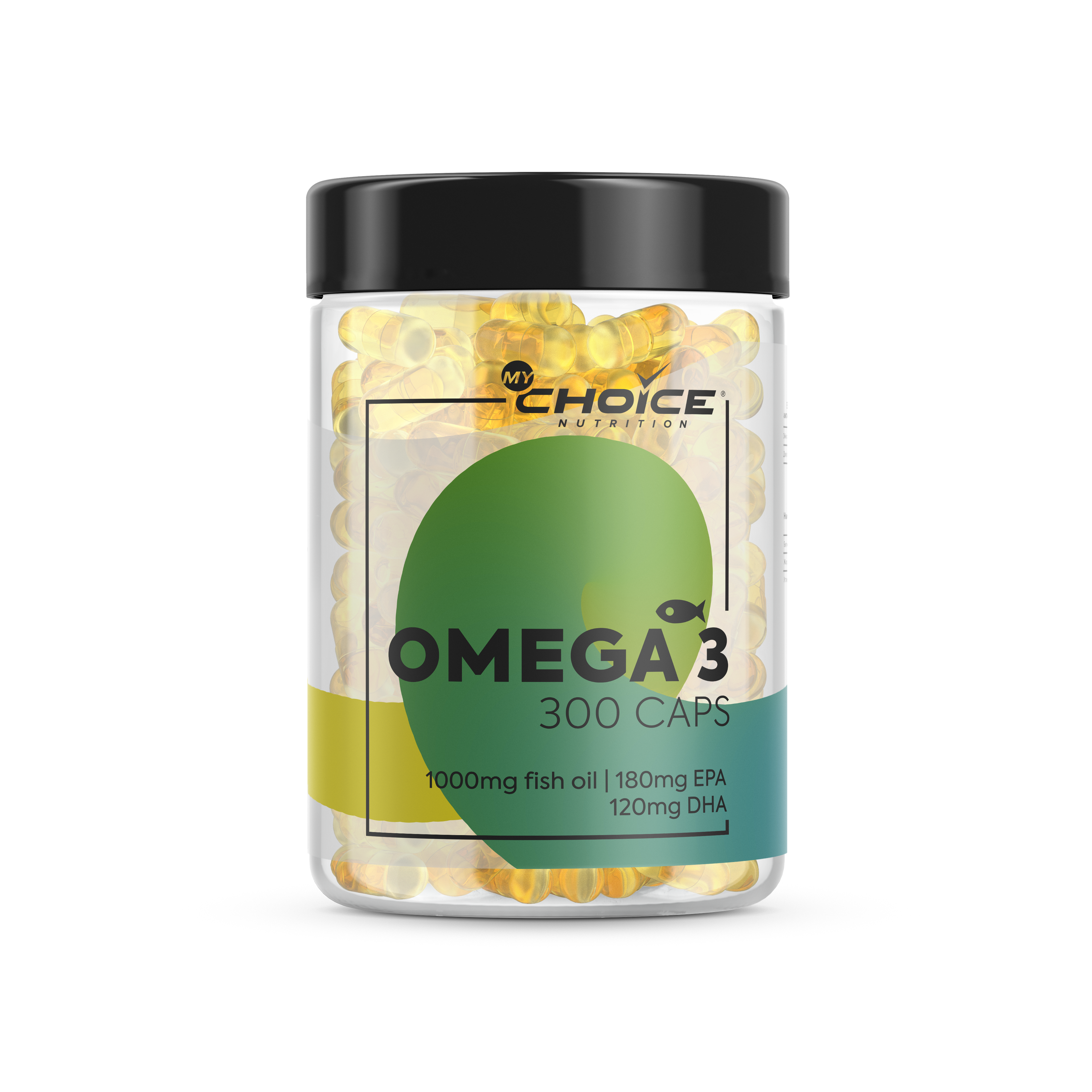 Омега 3 MyChoice Nutrition Рыбий жир PRO 1000 мг 300 капсул - фото 1