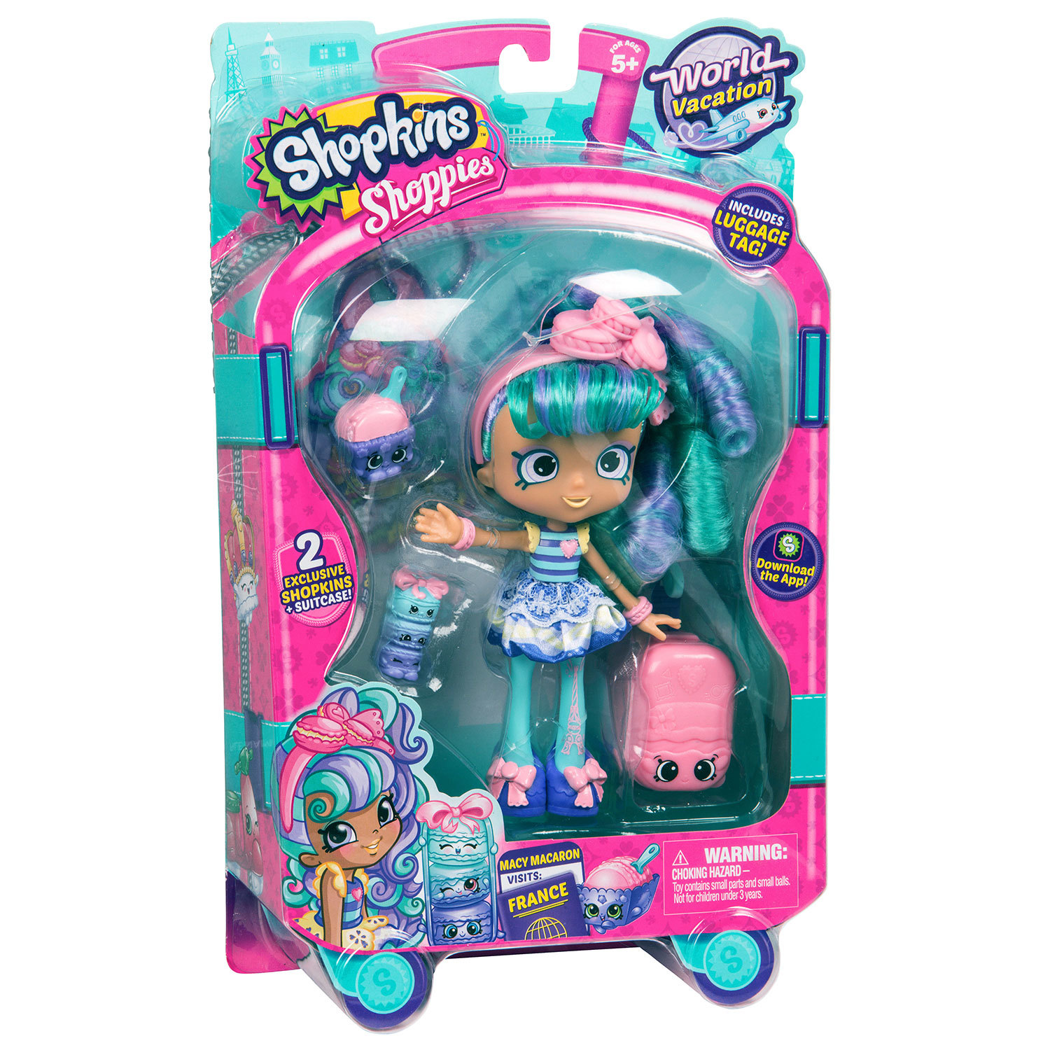 Кукла Shopkins Shoppies Мари Макарун Путешествие в Европу 56419 - фото 2