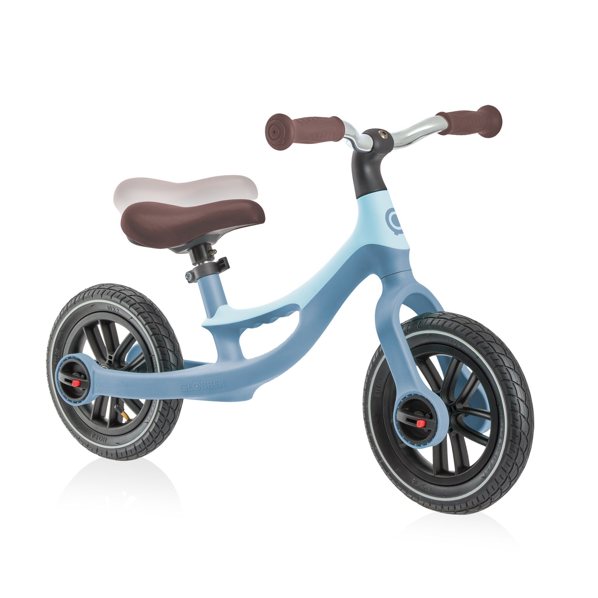 Беговел Globber Go Bike Elite Air светло-синий - фото 2