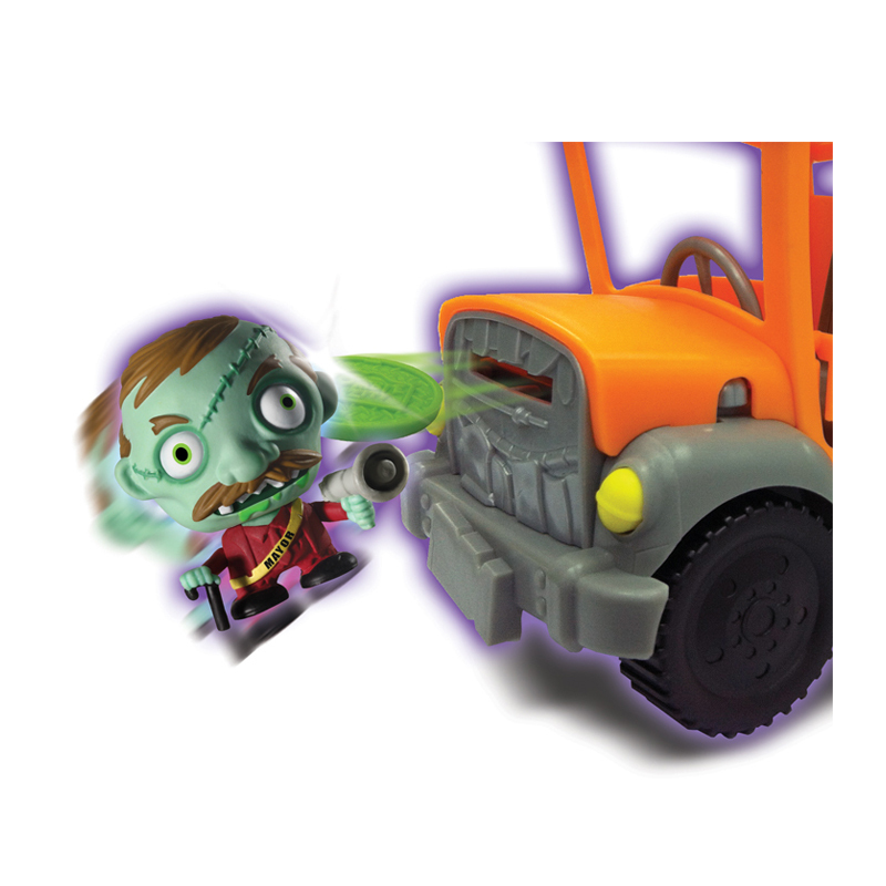 Мусоровоз Дэна Smoby ZOMBIE ZITY 30 см. - фото 7