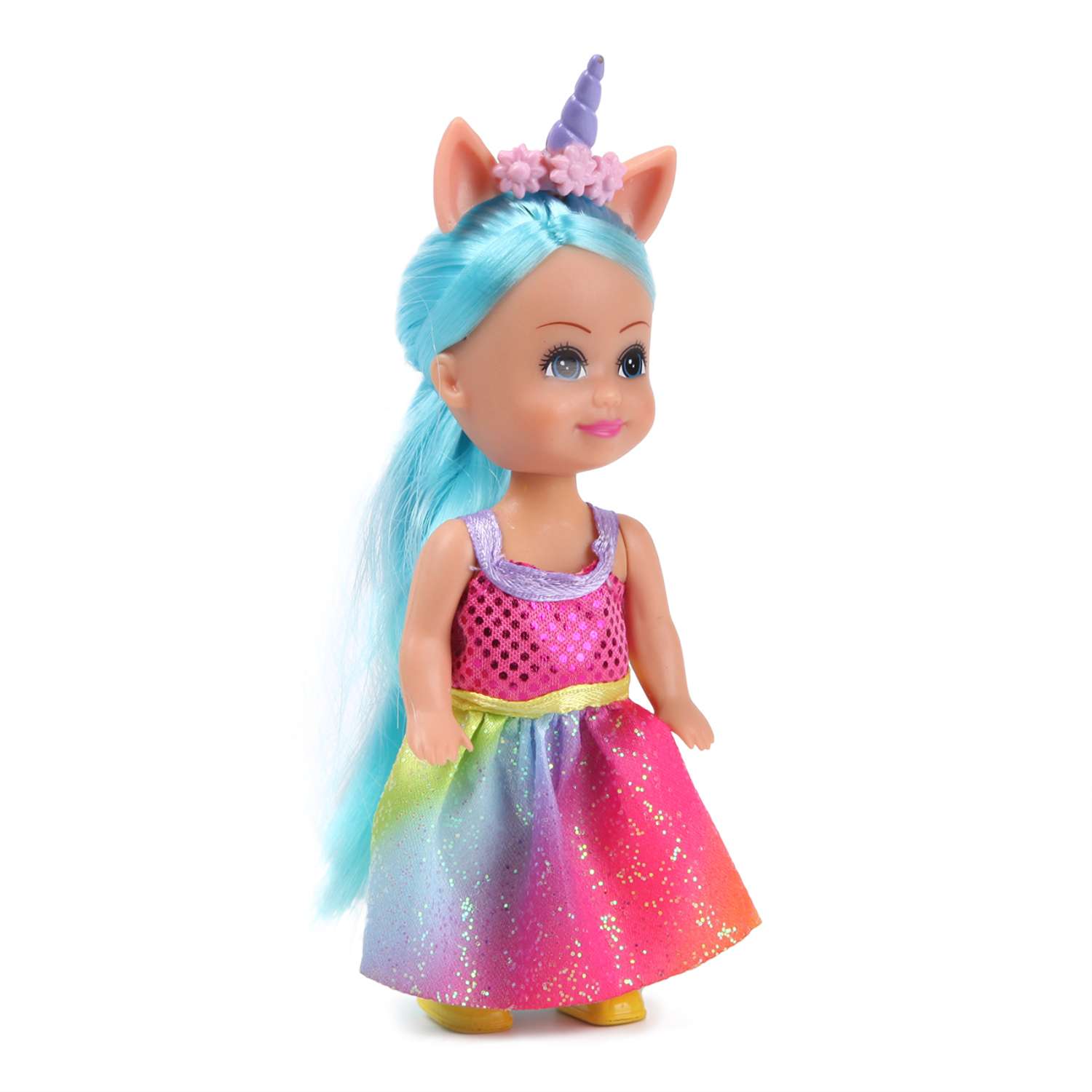 Мини-кукла Sparkle Girlz Радужный единорог в ассортименте 24894 24894 - фото 1