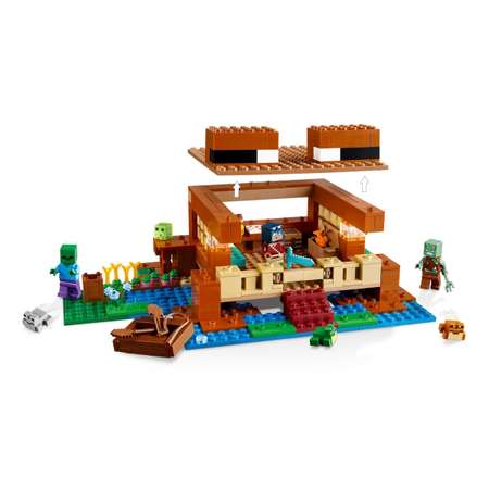 Конструктор LEGO Minecraft Лягушачий дом блочный