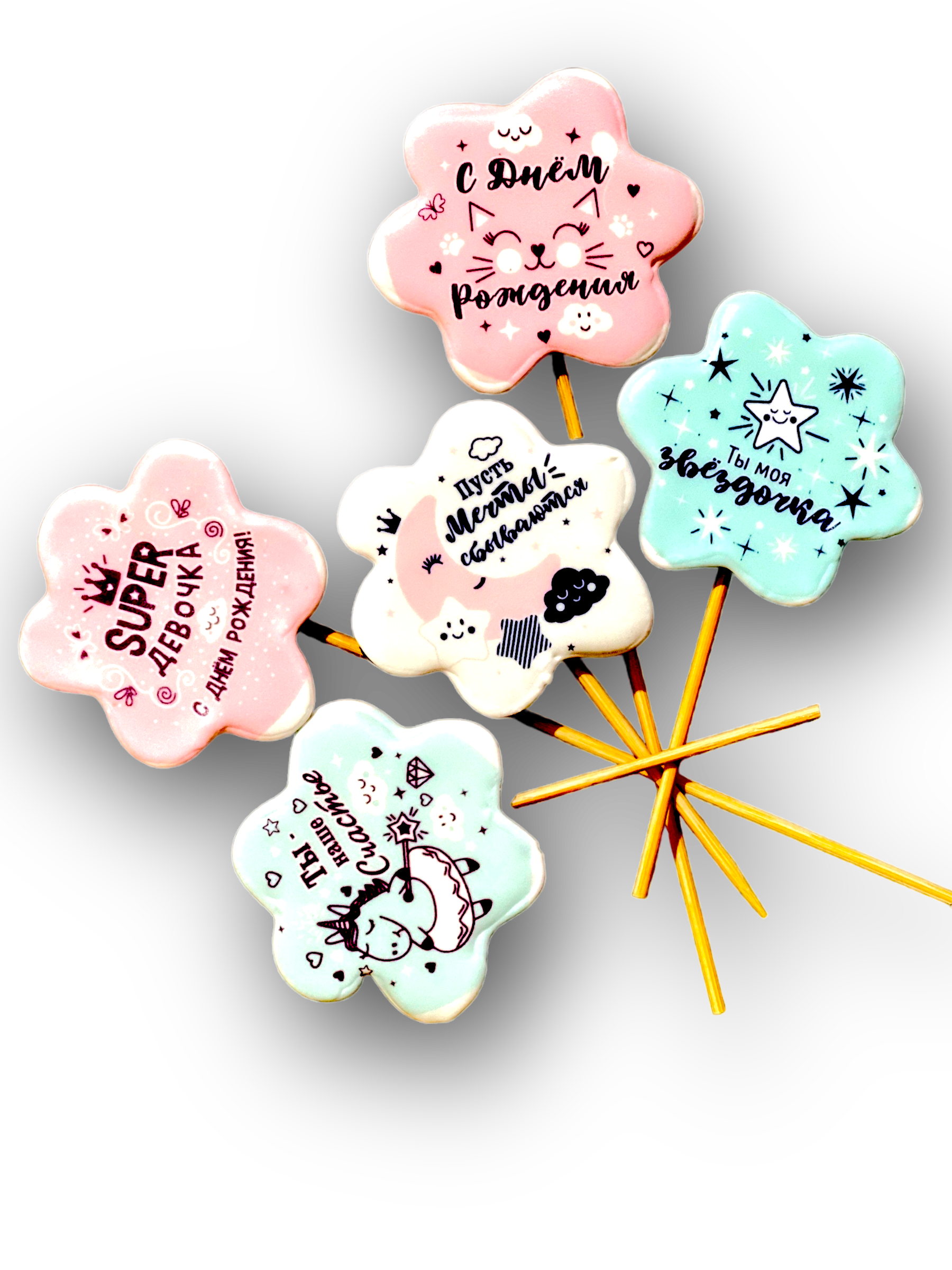 Имбирные пряники Art Sweets для девочки - фото 1
