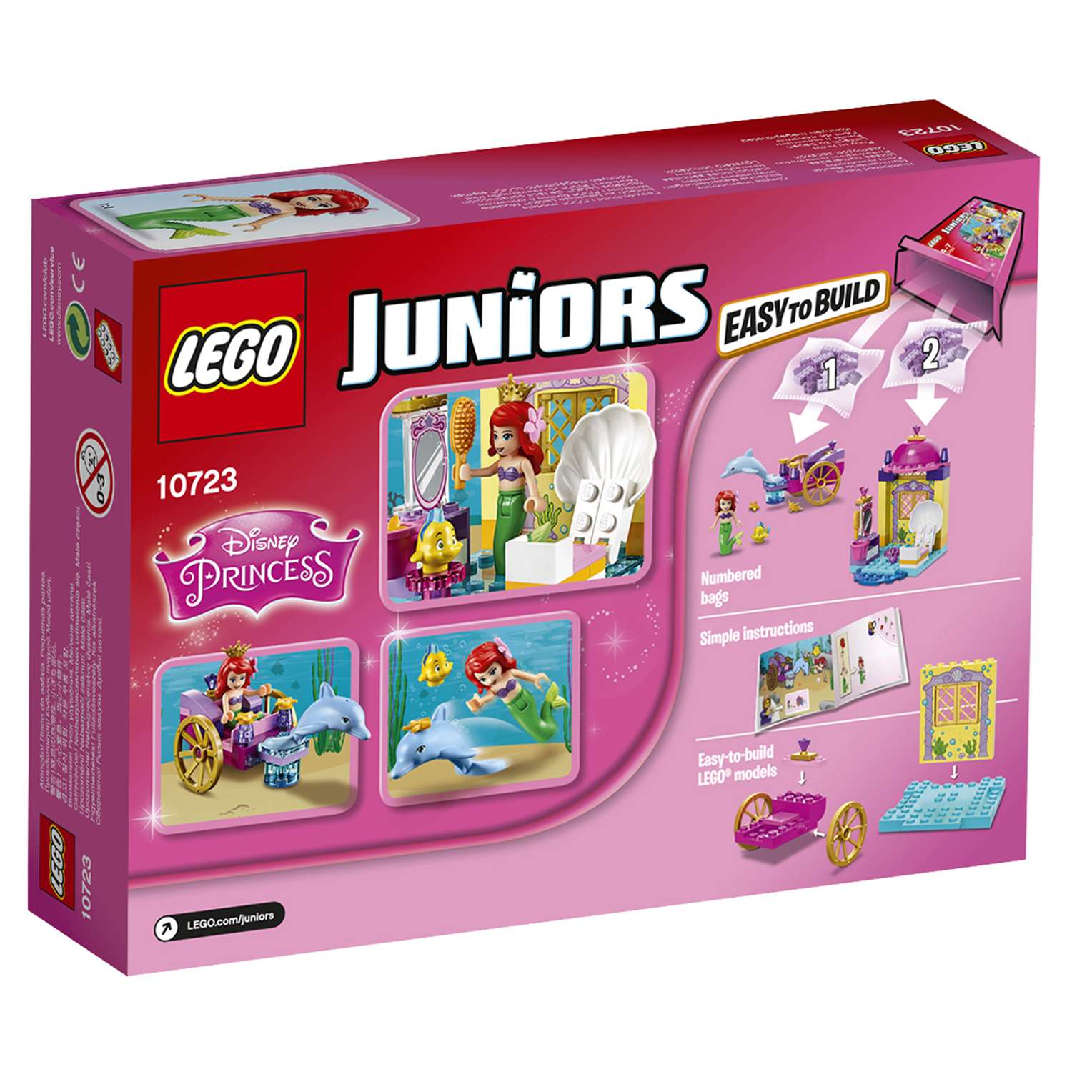 Конструктор LEGO Juniors Карета Ариэль (10723) - фото 3