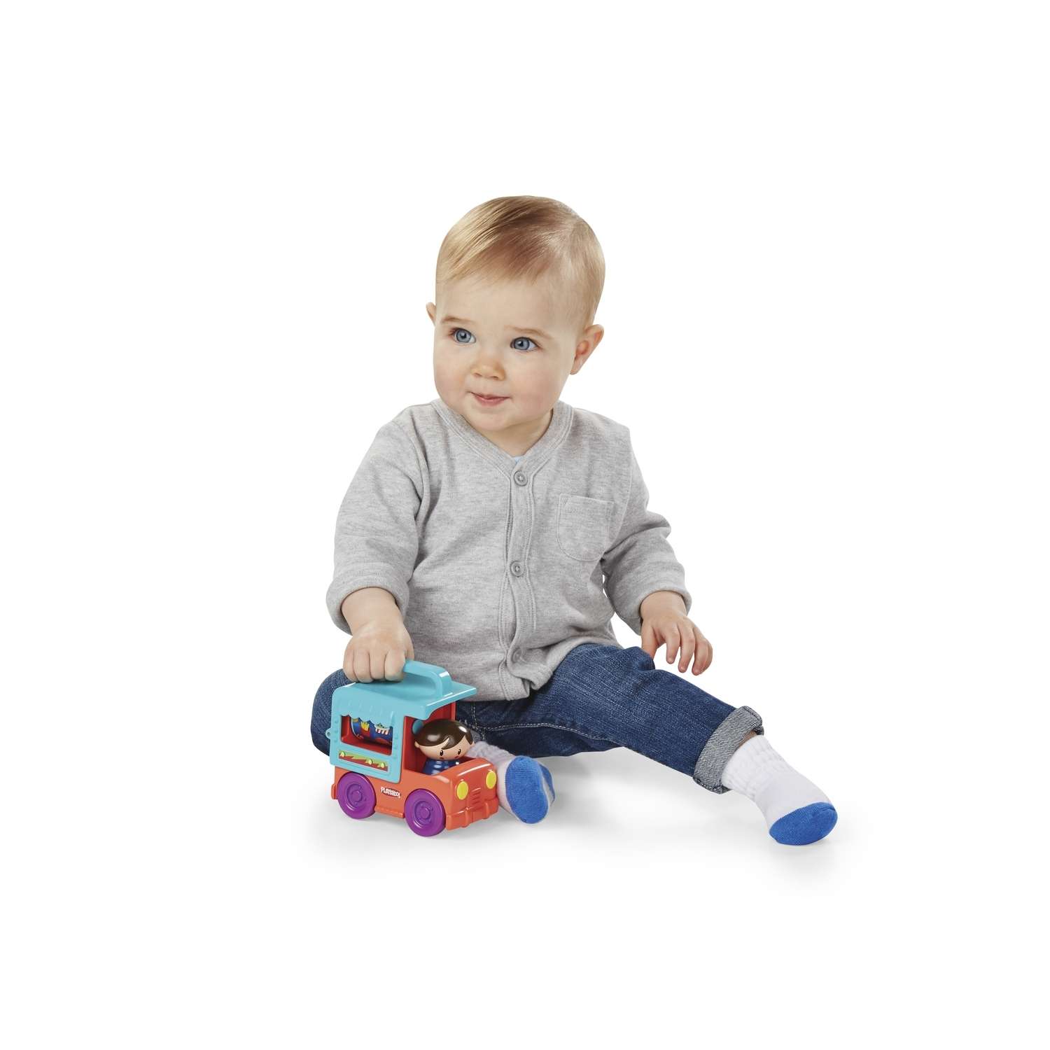 Грузовичок Playskool сложи и кати, возьми с собой B4894EU40 - фото 5