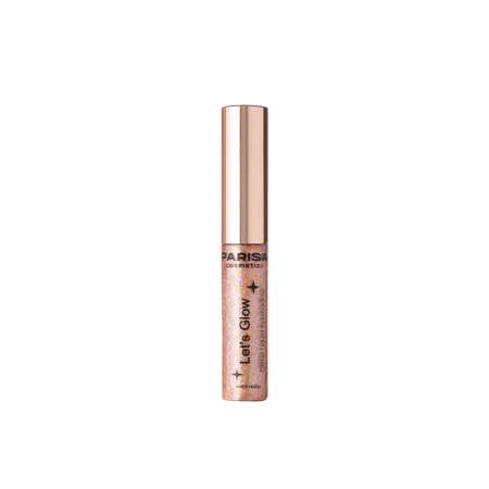 Тени жидкие для век с глиттером Parisa Cosmetics Lets Glow тон 05 bronze EL-101