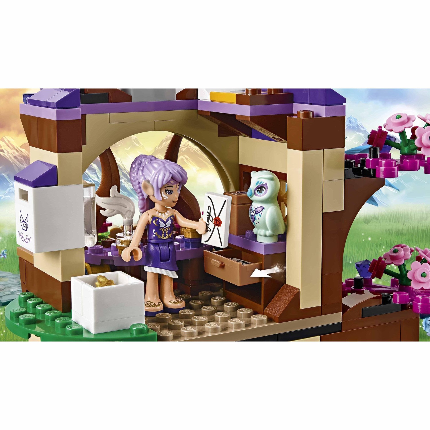 Конструктор LEGO Elves Секретный рынок (41176) - фото 9