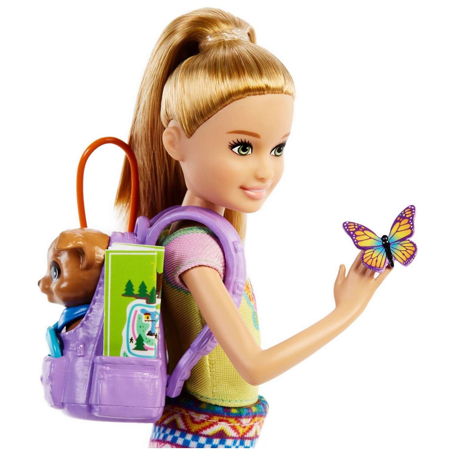 Набор игровой Barbie Кемпинг Стейси кукла с питомцем и аксессуарами HDF70 HDF70 - фото 7