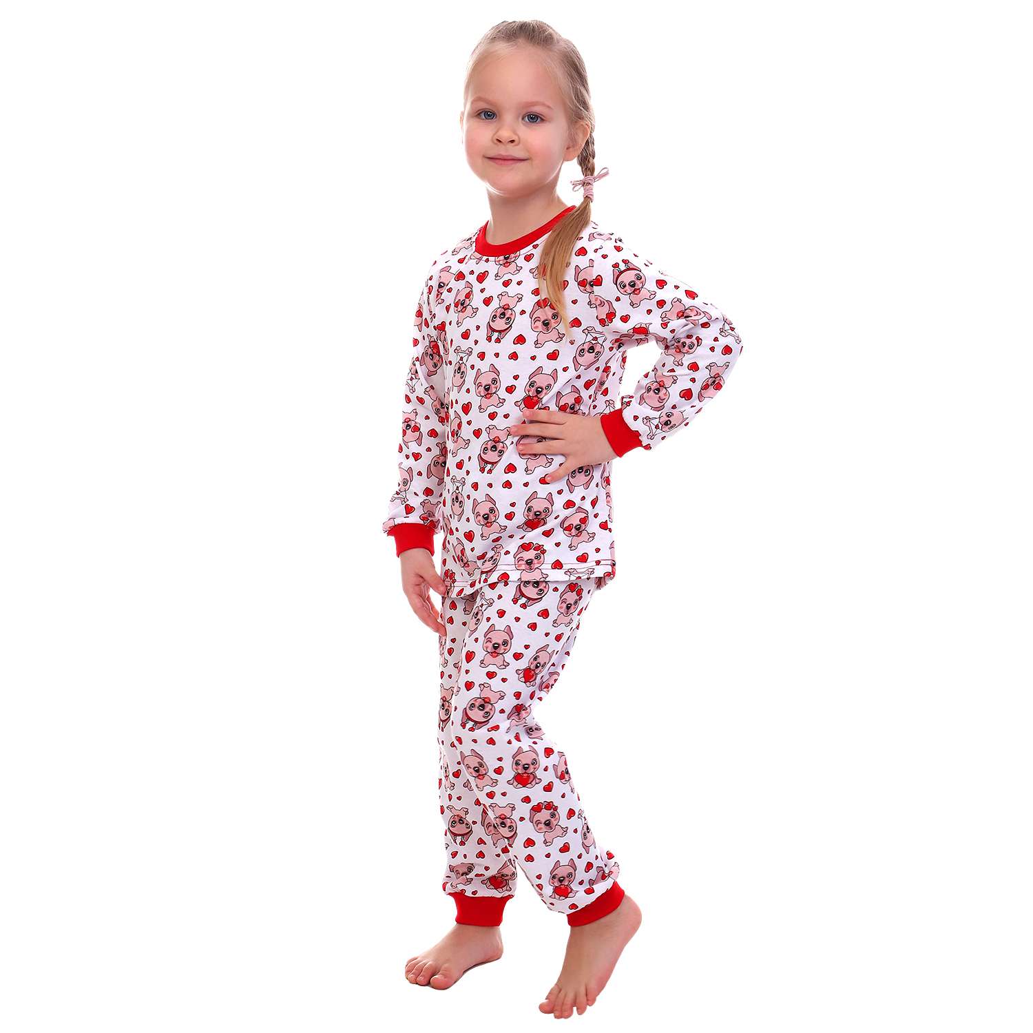 Пижама Детская Одежда 0411КД1/белый2 - фото 2