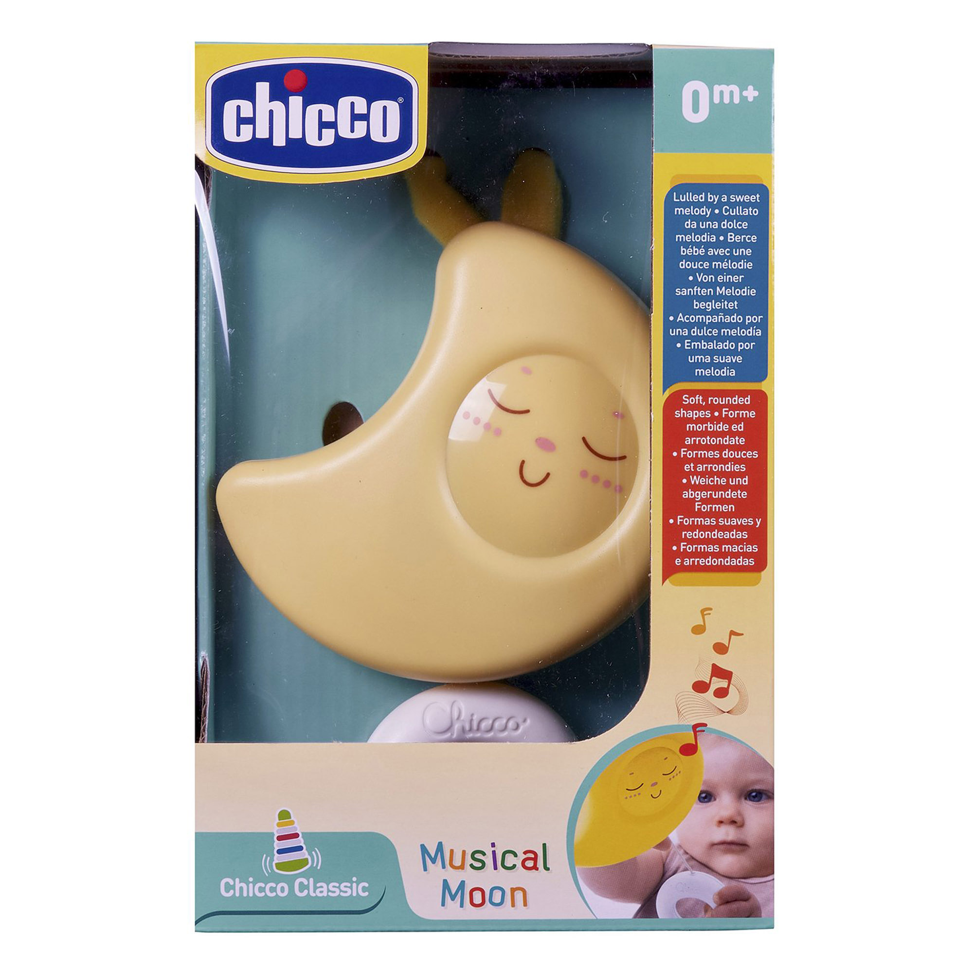 Подвеска Chicco Музыкальная на кроватку и коляску Луна - фото 2