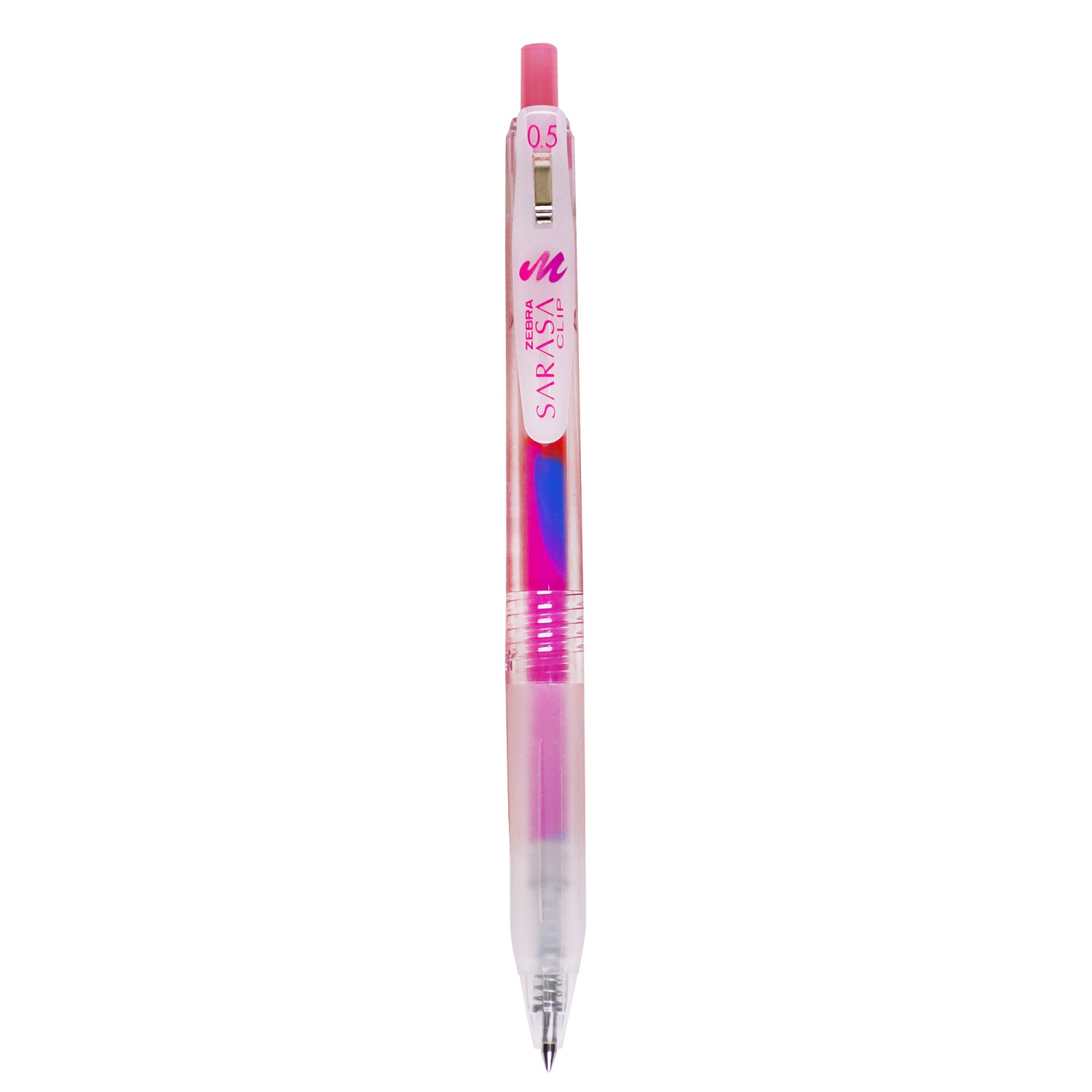 Ручка гелевая ZEBRA Sarasa автоматическая 5цветов 1154854 - фото 9
