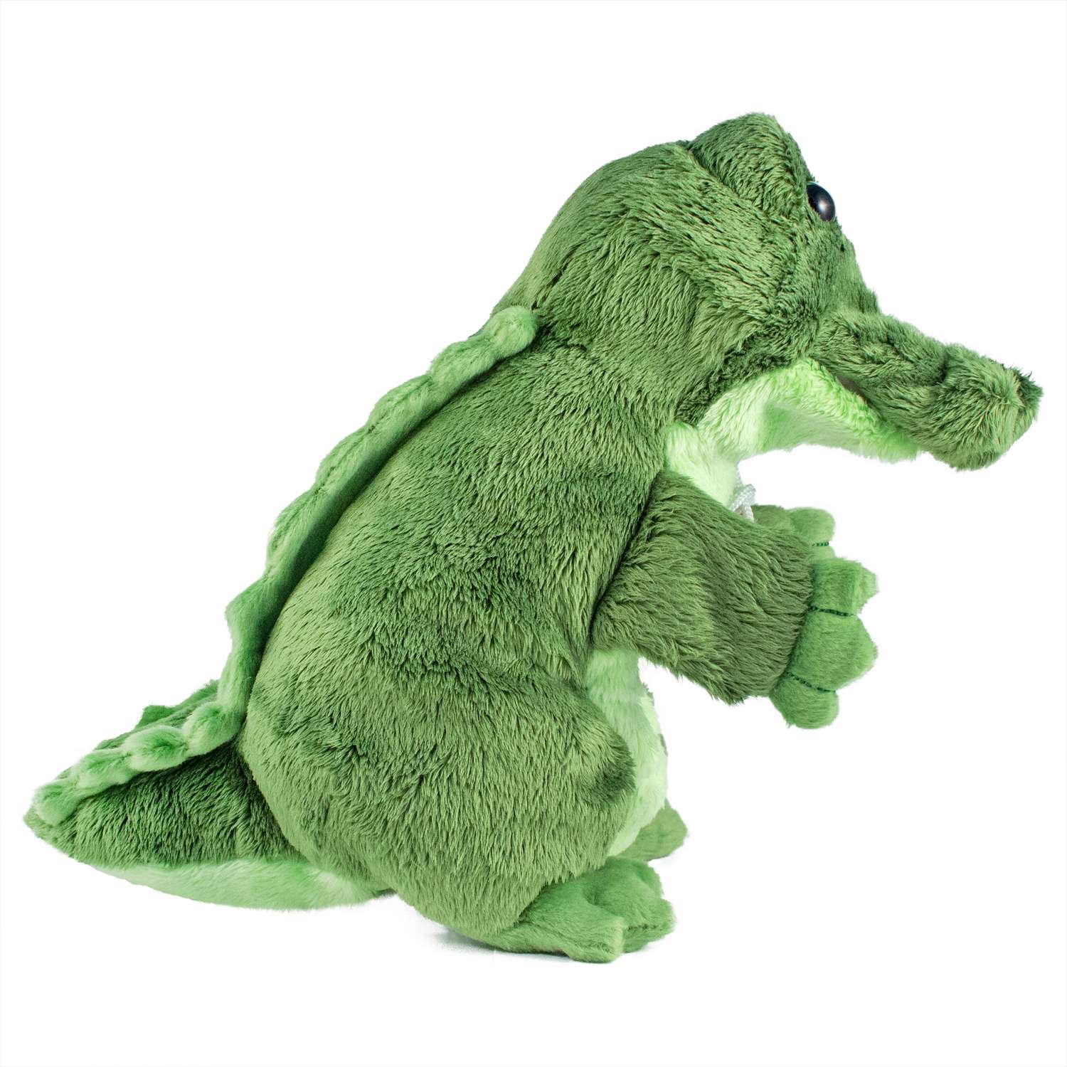 Мягкая игрушка TRUDI на руку Крокодил 16x22x20см - фото 4