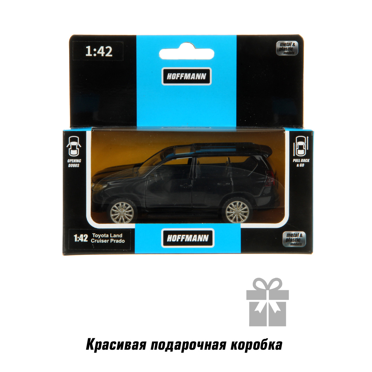 Внедорожник Veld Co Toyota 1:43 инерционный 126391 - фото 7