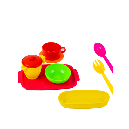 Игровой набор посуды TOY MIX для девочки Маленькая хозяйка