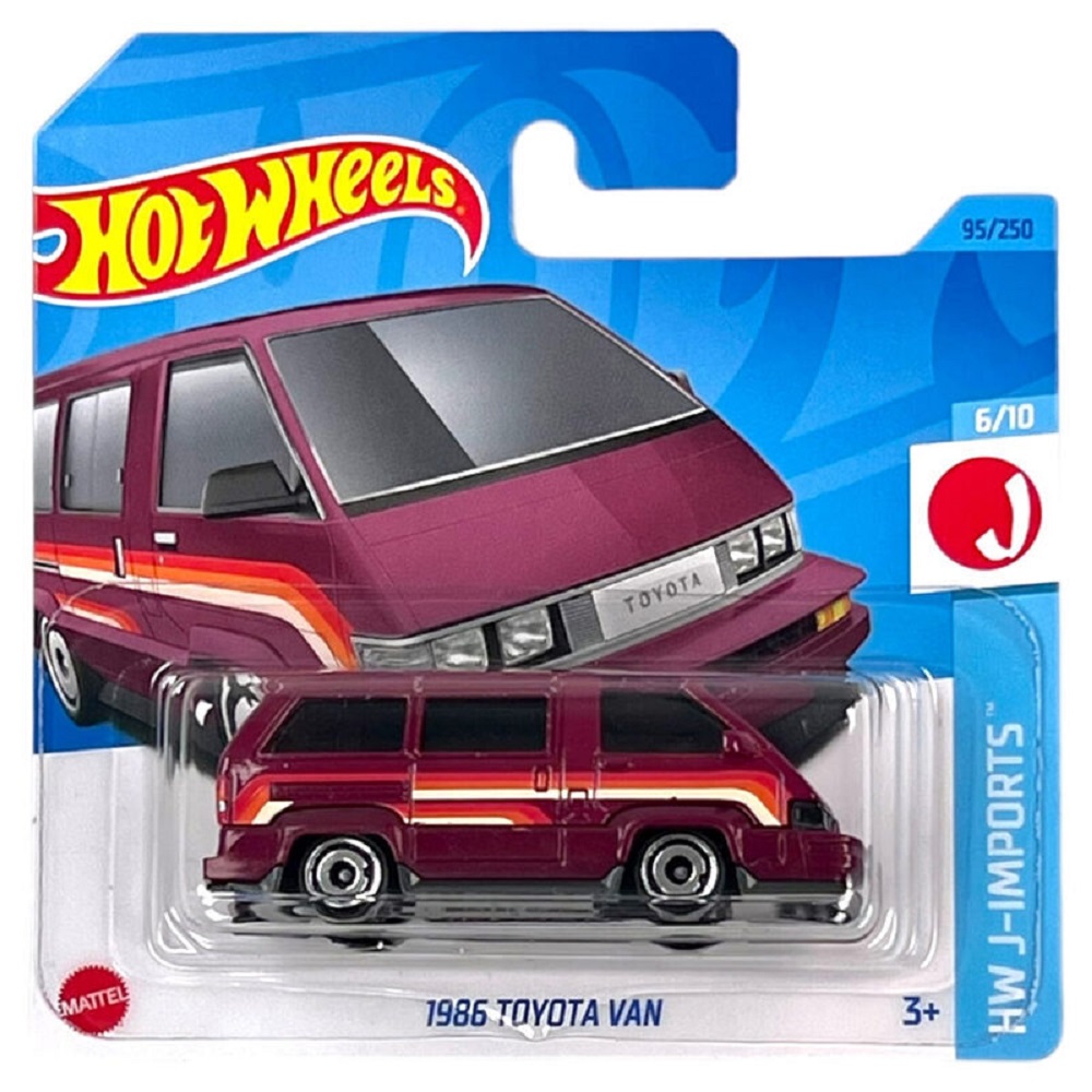 Автомобиль Hot Wheels Toyota van 1986 в ассортименте 60599 - фото 5