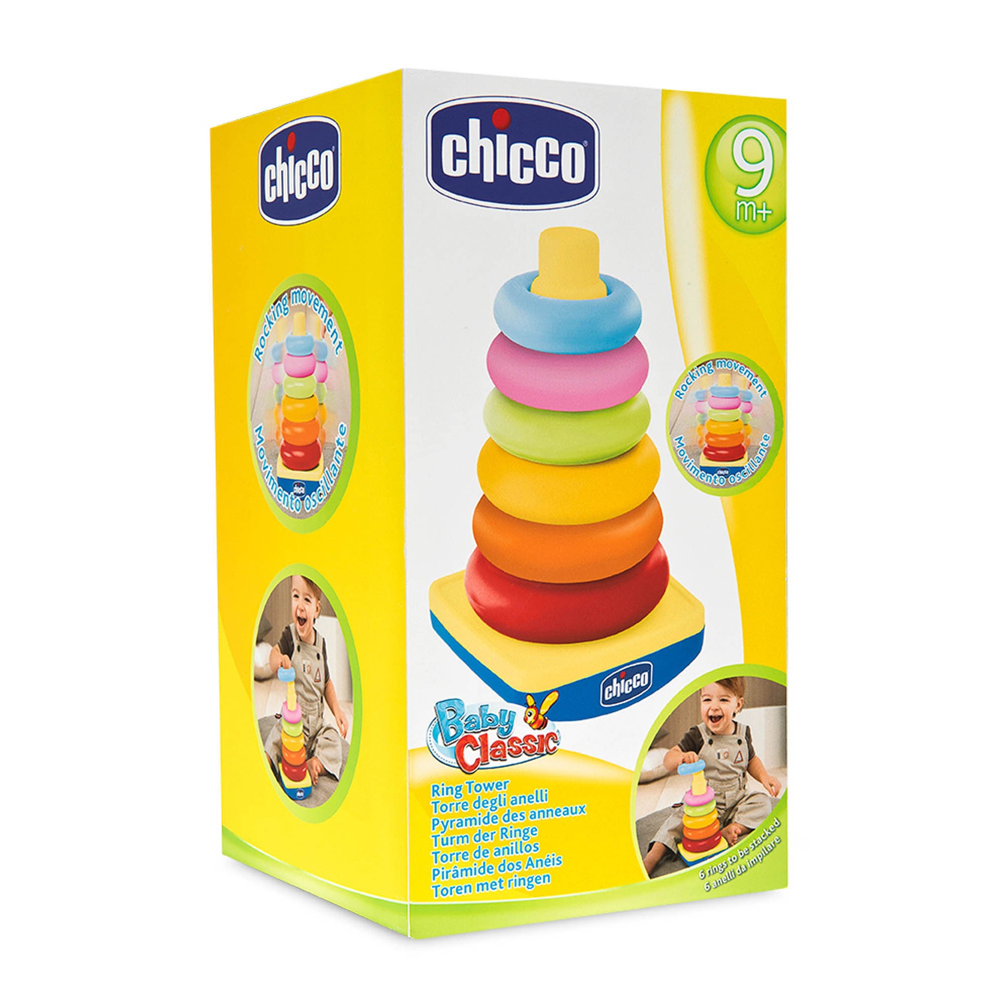 Игрушка CHICCO Пирамидка Ring Tower - фото 3