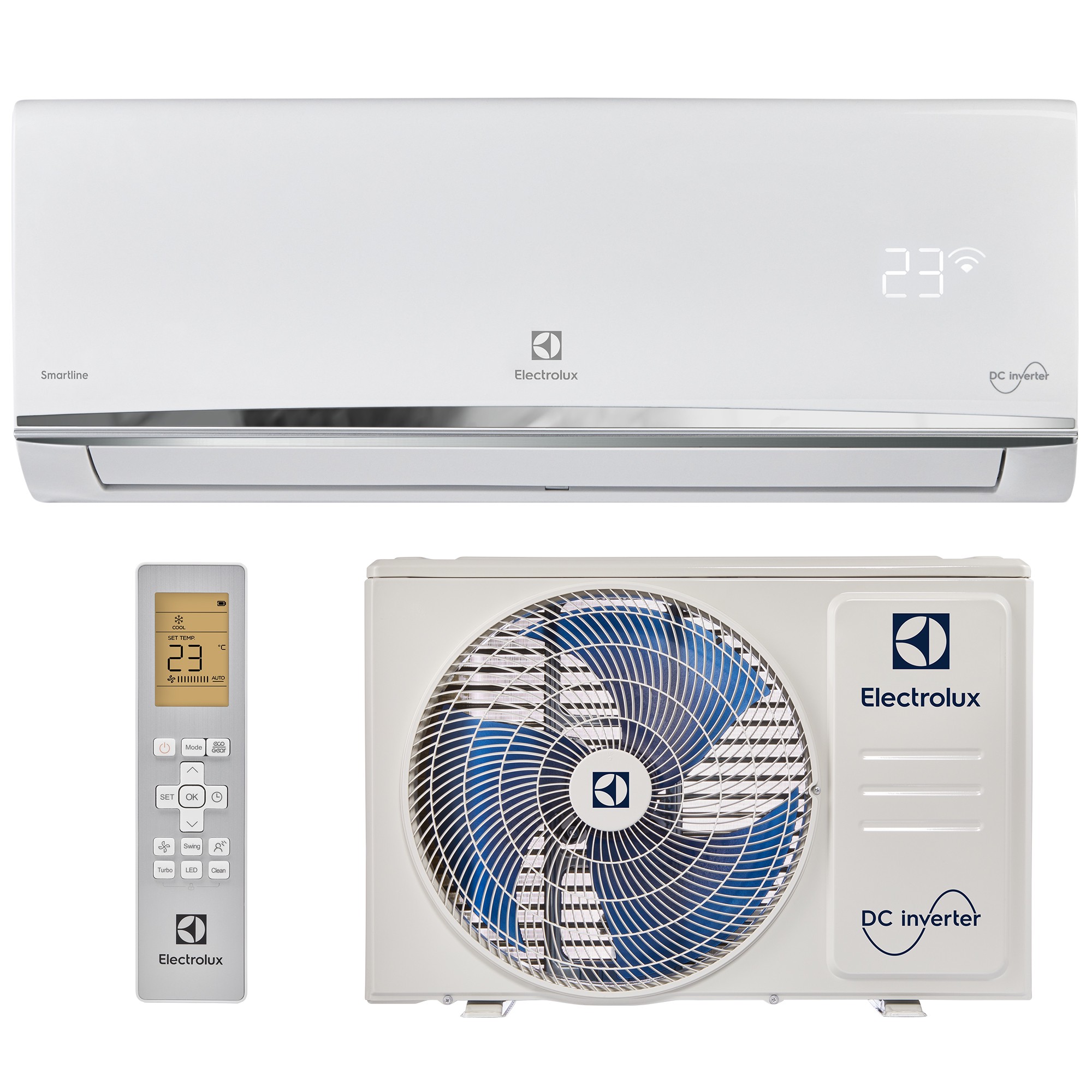 Сплит-система инверторная Electrolux Smartline DC EACS/I-24HSM/N8 комплект - фото 9