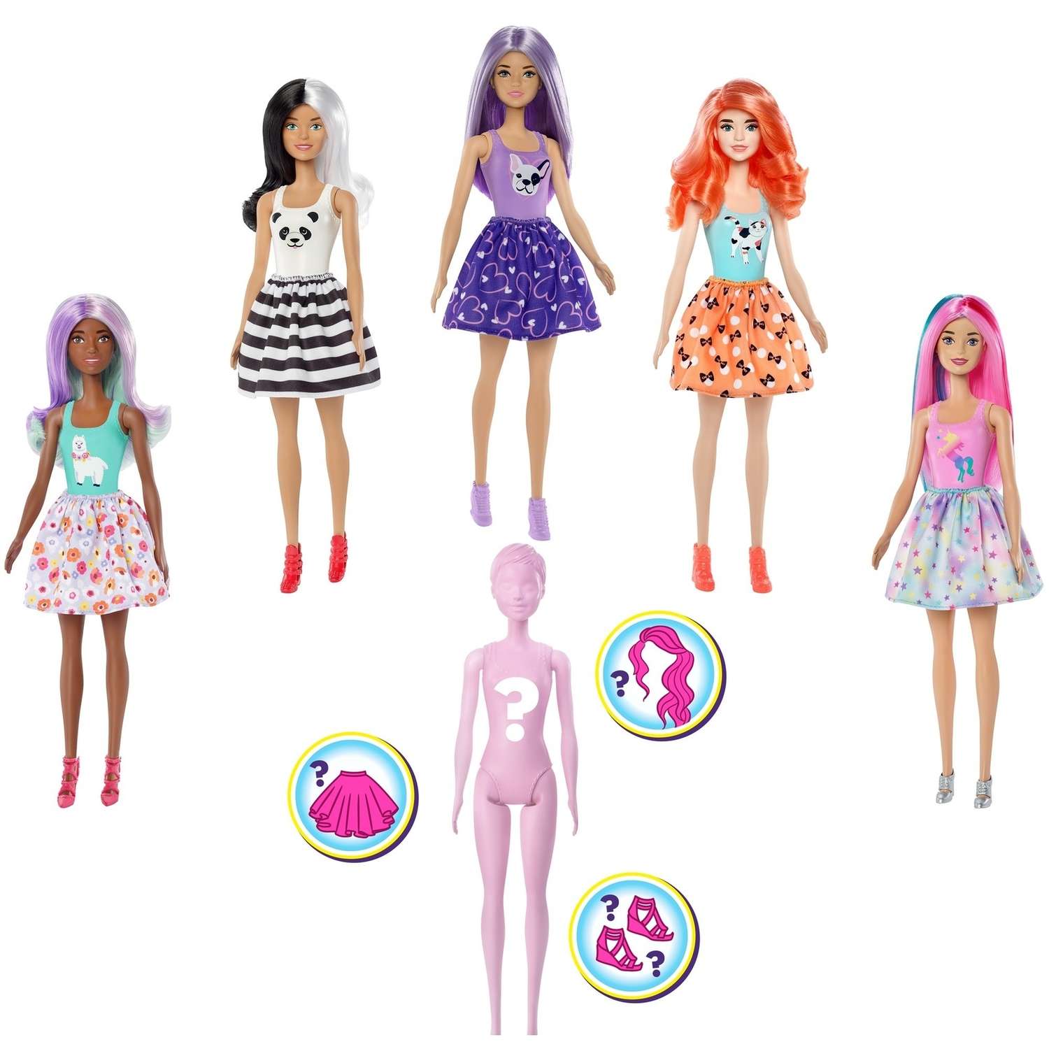 Кукла Barbie в непрозрачной упаковке (Сюрприз) GMT48 GMT48 - фото 6