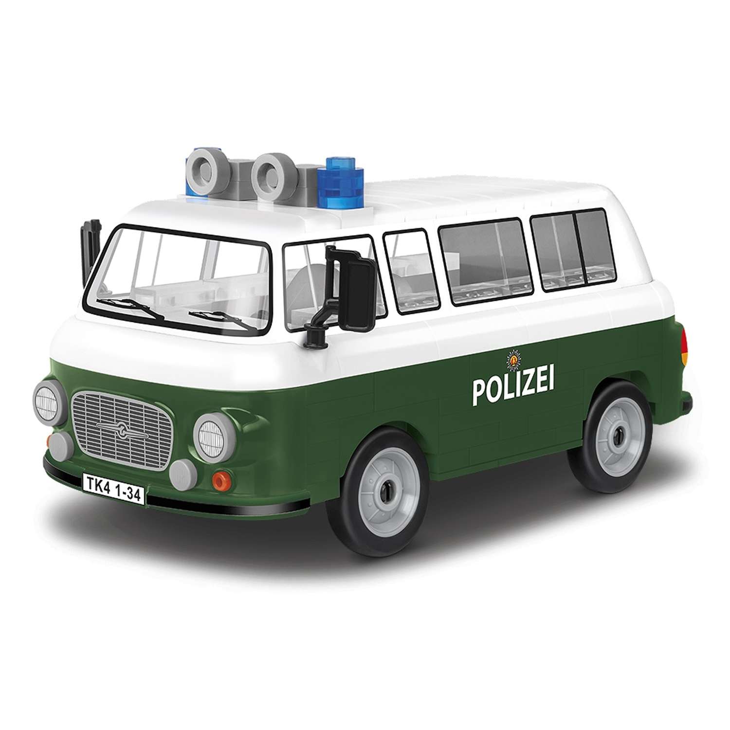 Конструктор COBI Микроавтобус Barkas B1000 Polizei 157 деталей - фото 3