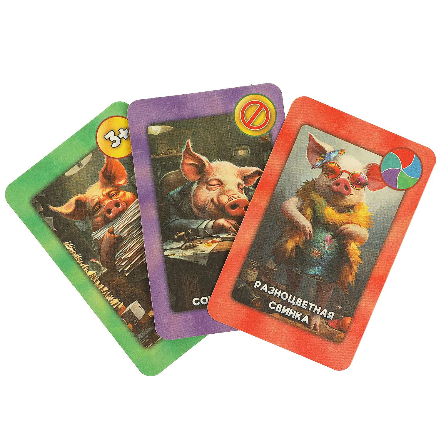 Игра карточная Умные игры Свин и туз 373648 - фото 4