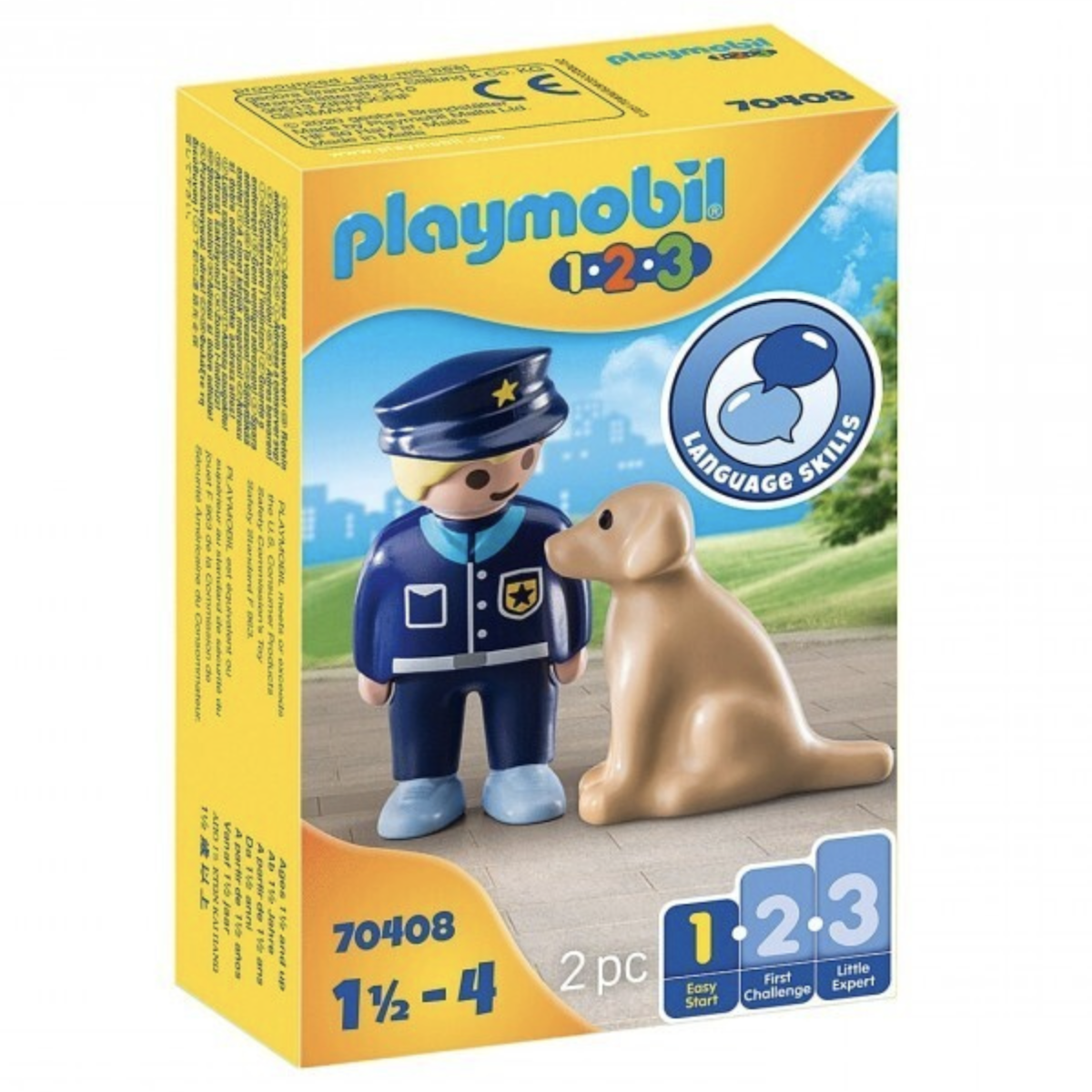 Набор фигурок Playmobil Полицейский с собакой - фото 2