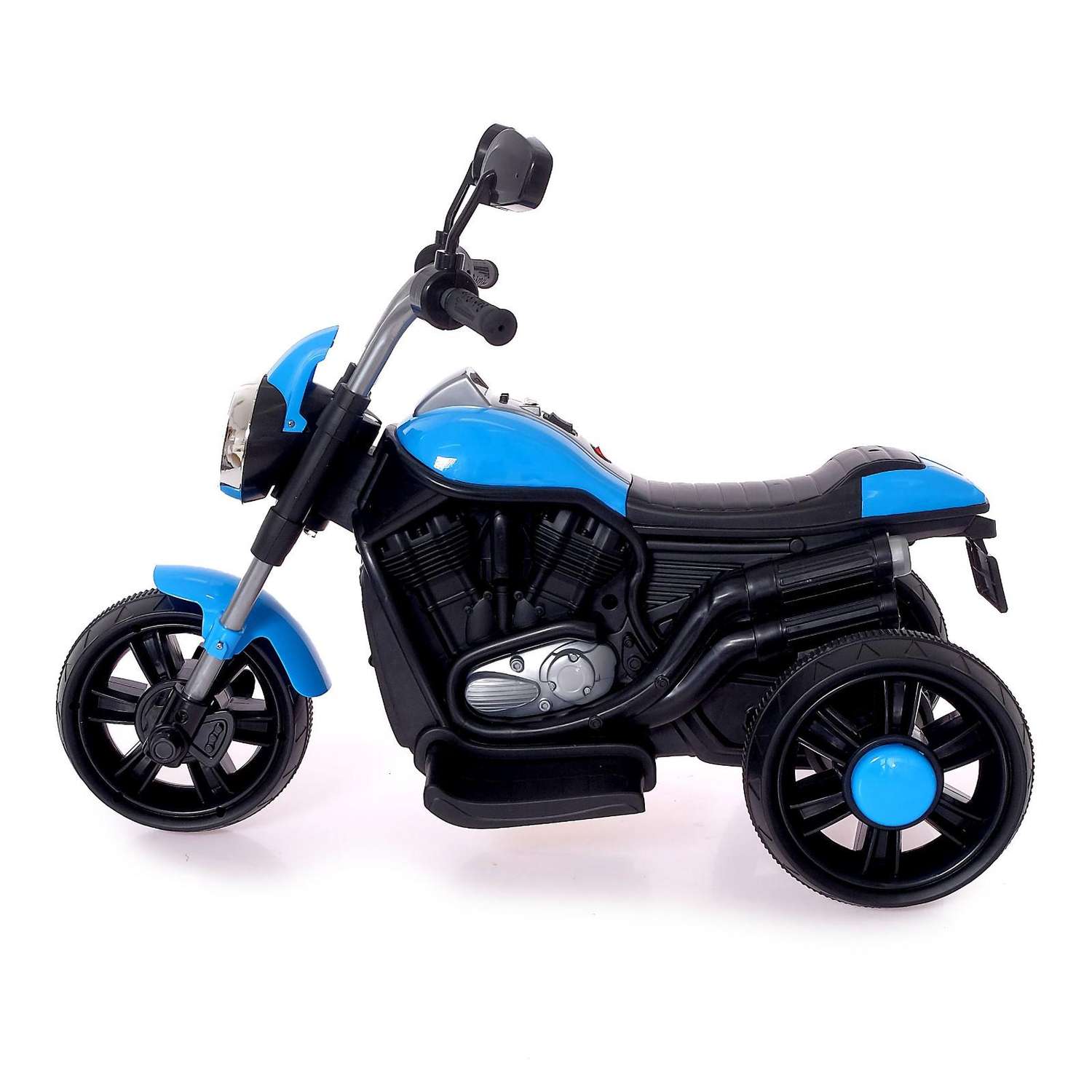 Электромотоцикл Sima-Land Байк цвет синий - фото 2