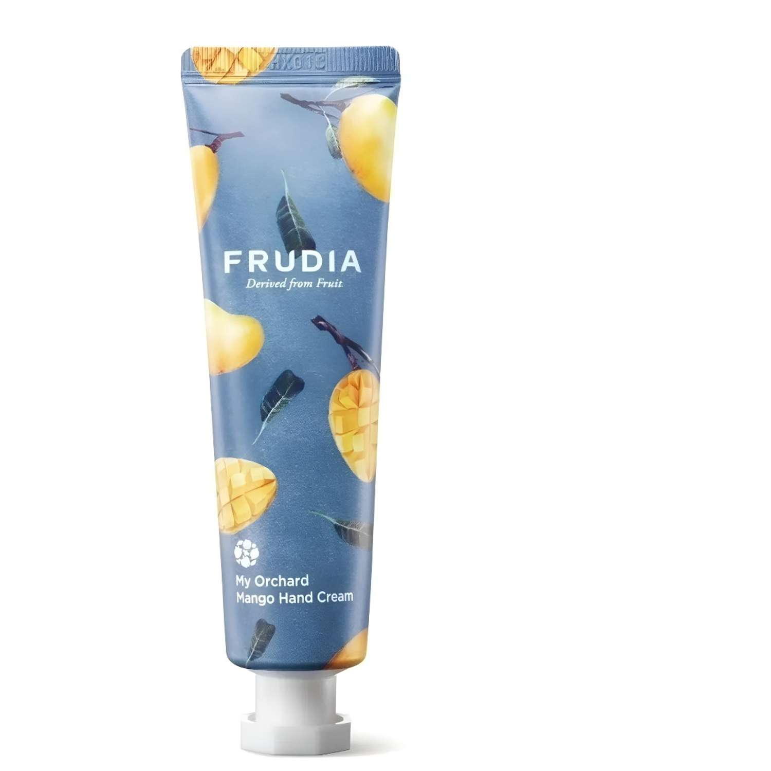 Крем для рук питательный FRUDIA c манго для интенсивного увлажнения заживления и смягчения сухой кожи и кутикулы 30г - фото 1