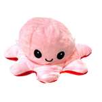Мягкая игрушка Uniglodis вывернушка Осьминожка розовый